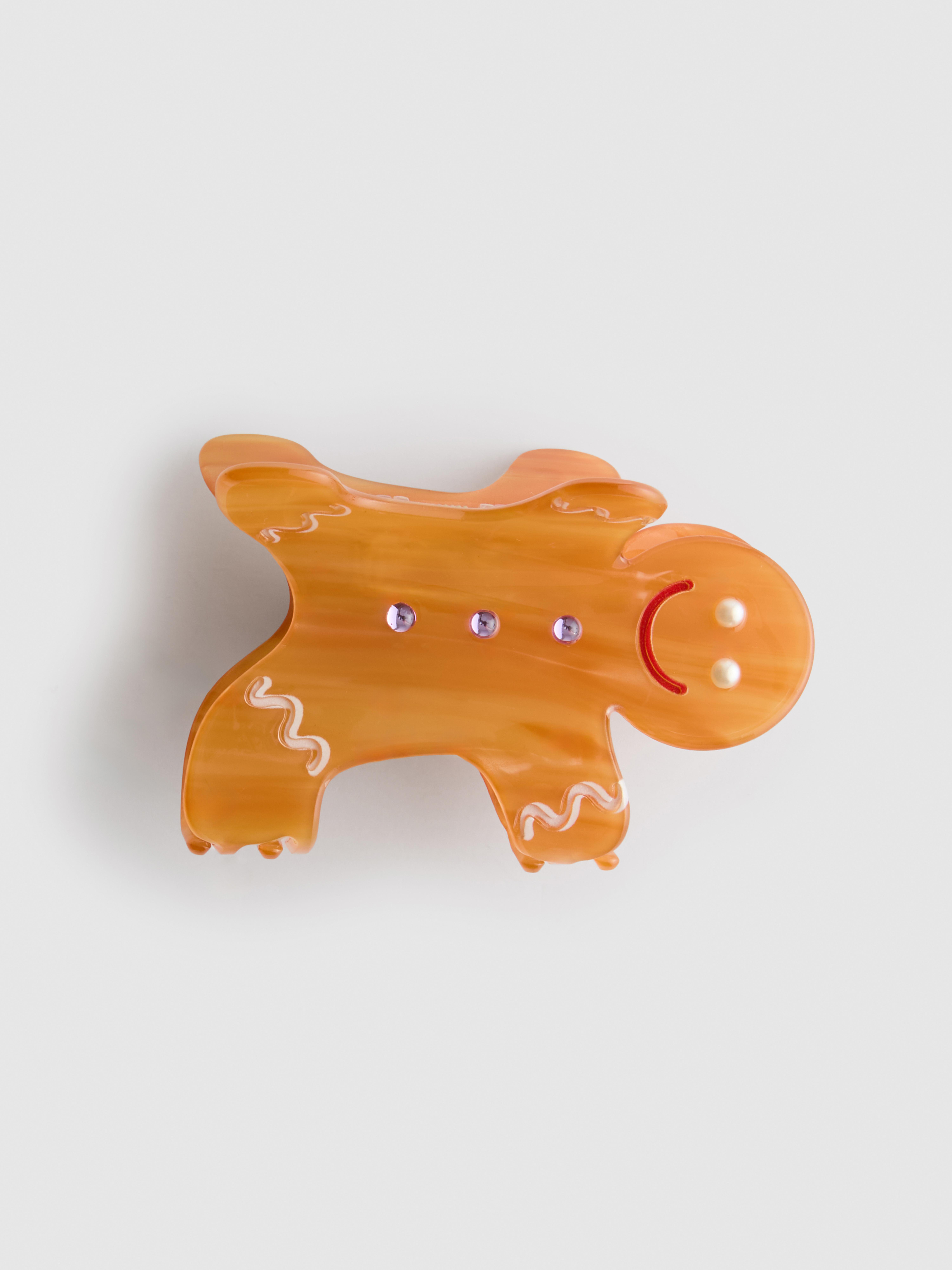 Gingerbread Claw Hair Clip