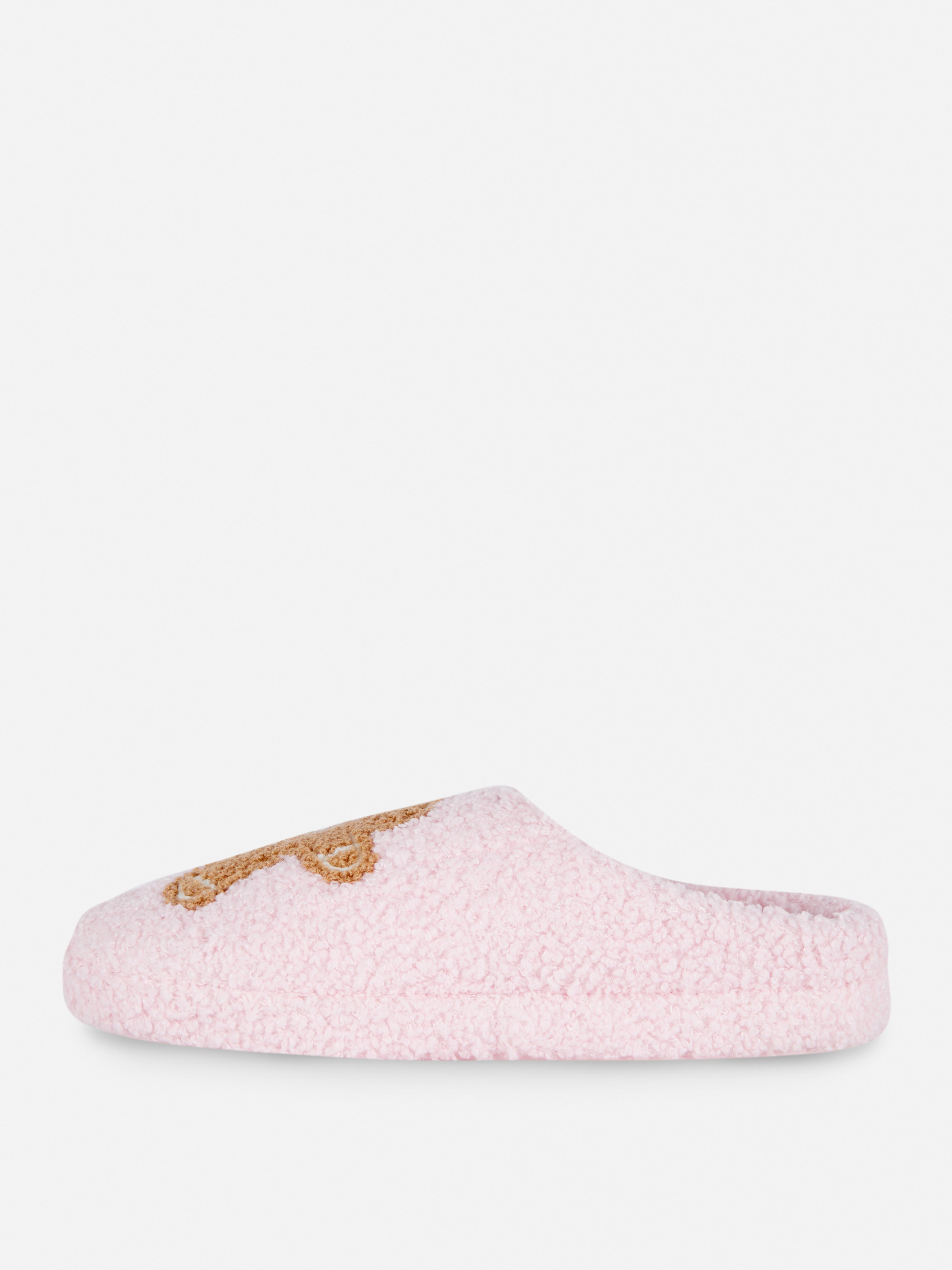 Borg Gingerbread Man Mule Slippers