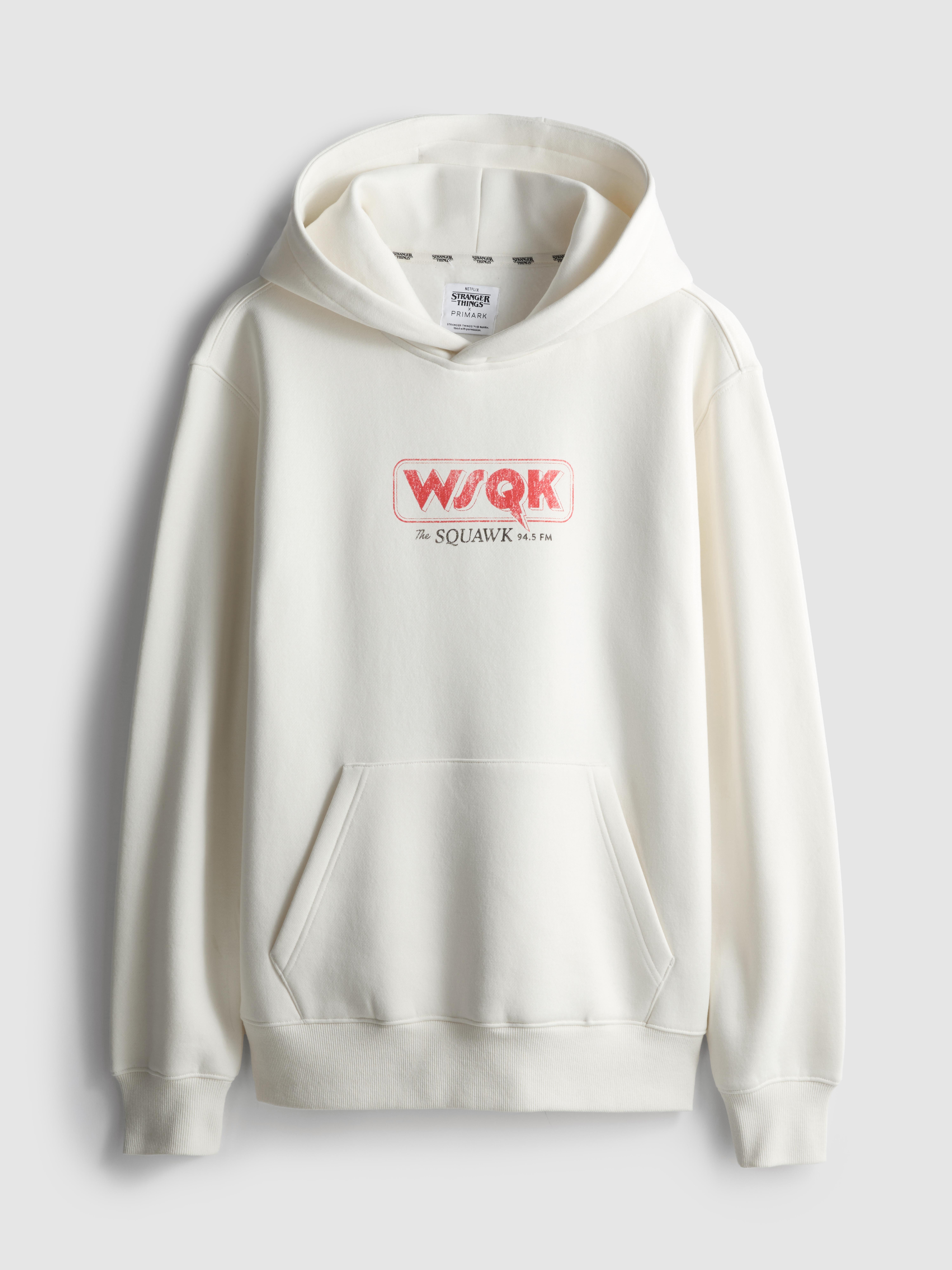 Stranger Things Oversized Graphic Hoodie