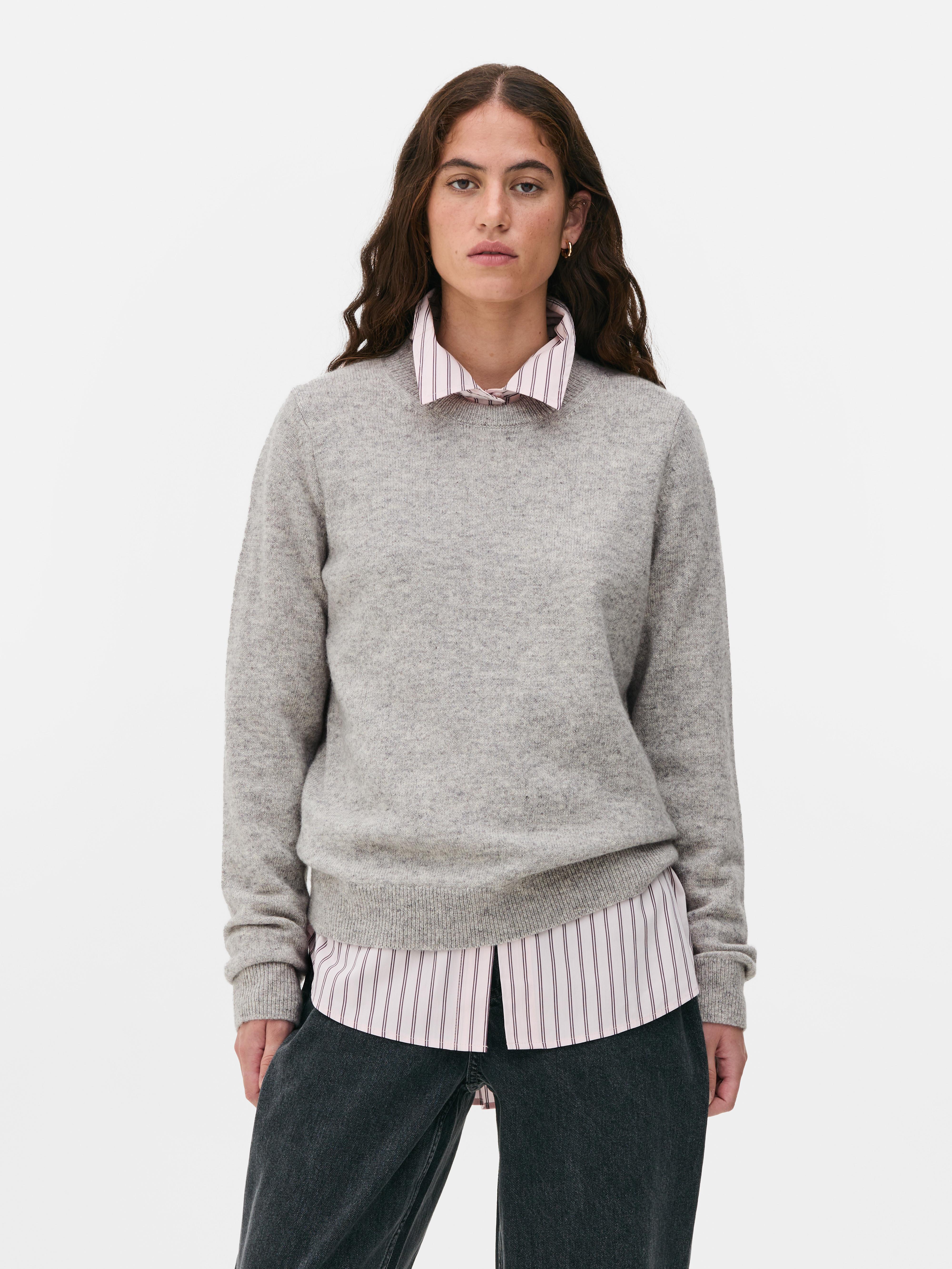 The Edit Luxe Crew Neck Sweater