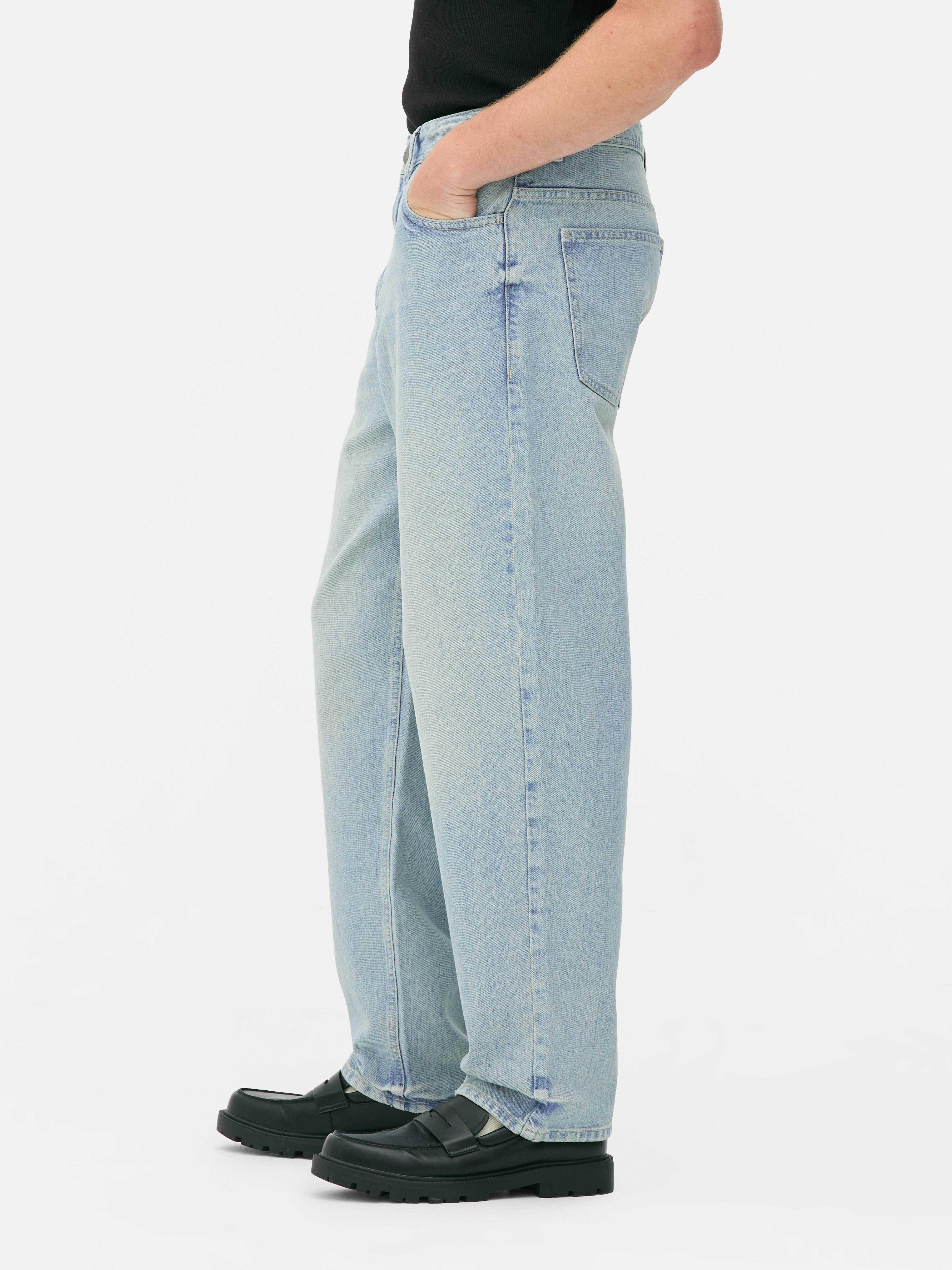 High-Waisted Relaxed Jeans