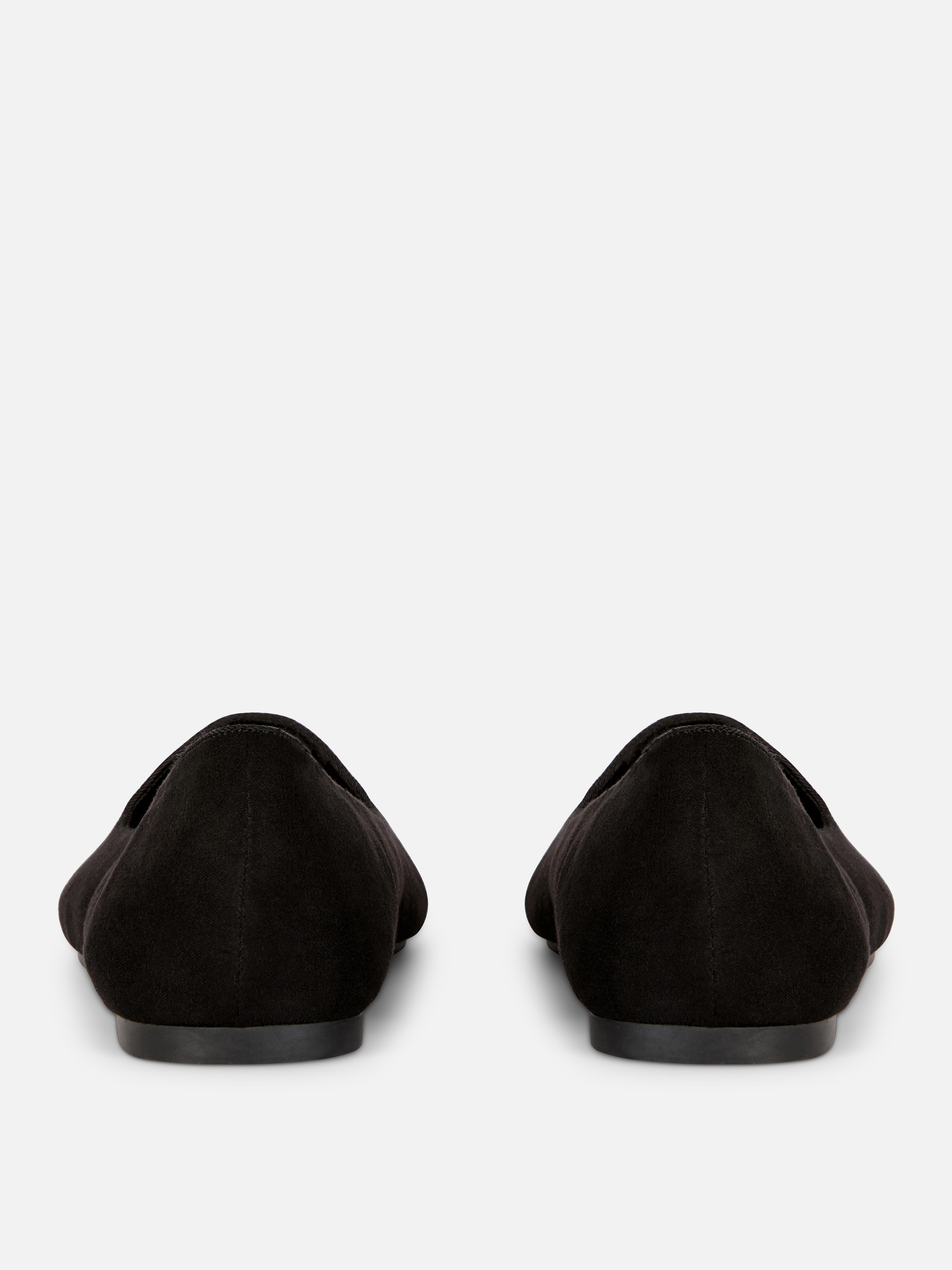 Faux Suede Flats