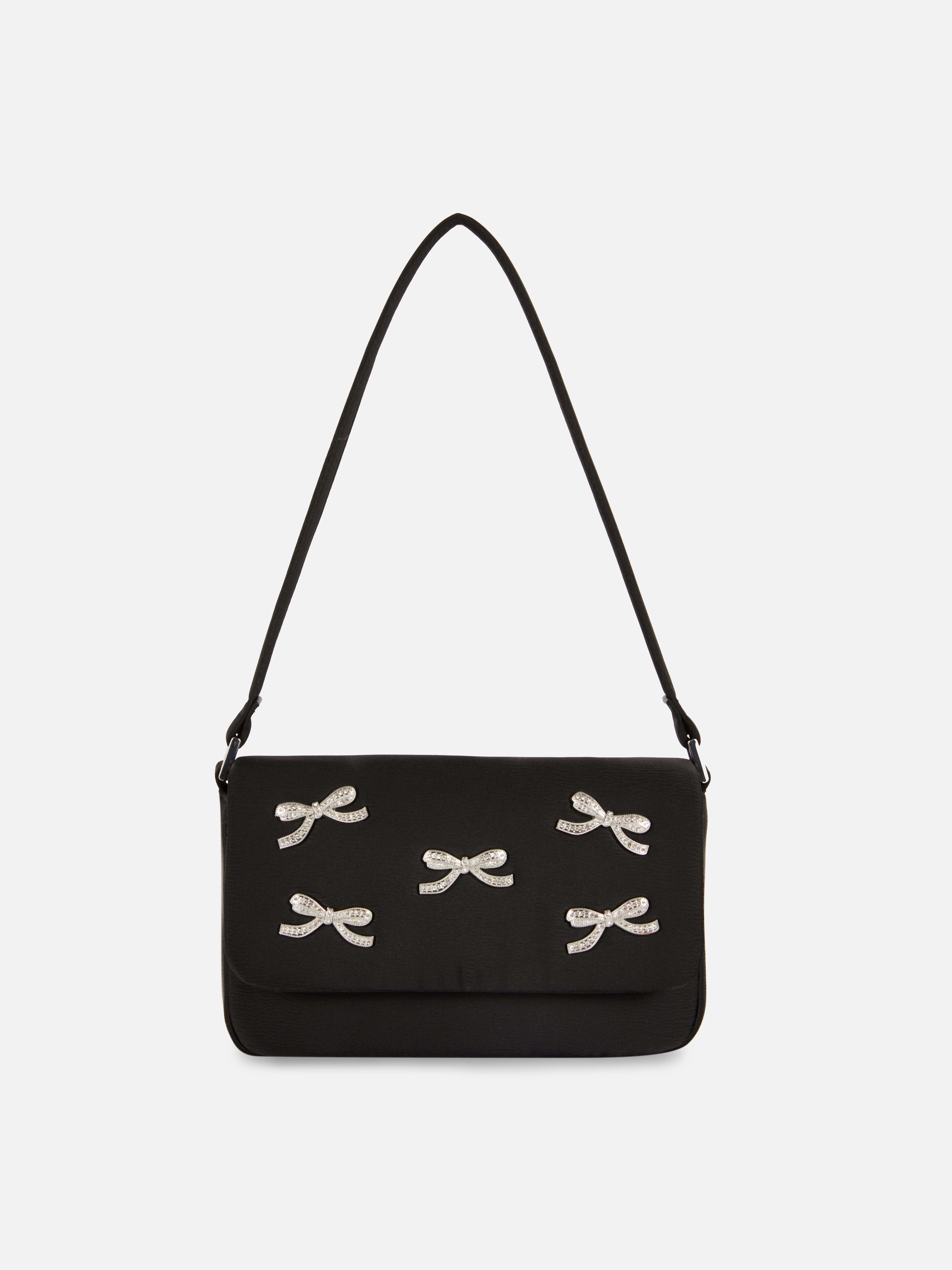 Flap Over Bow Shoulder Bag