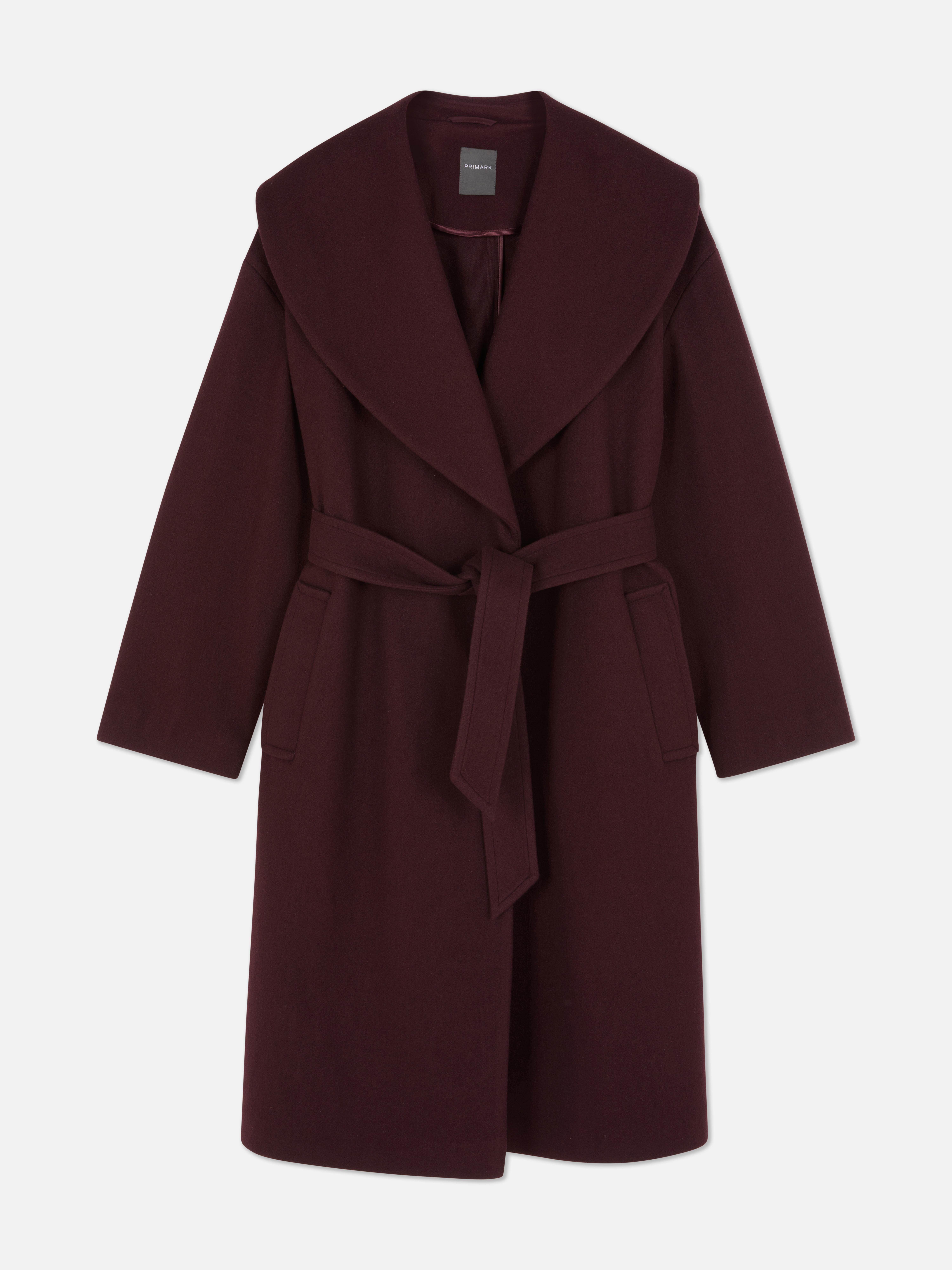 Belted Shawl Coat