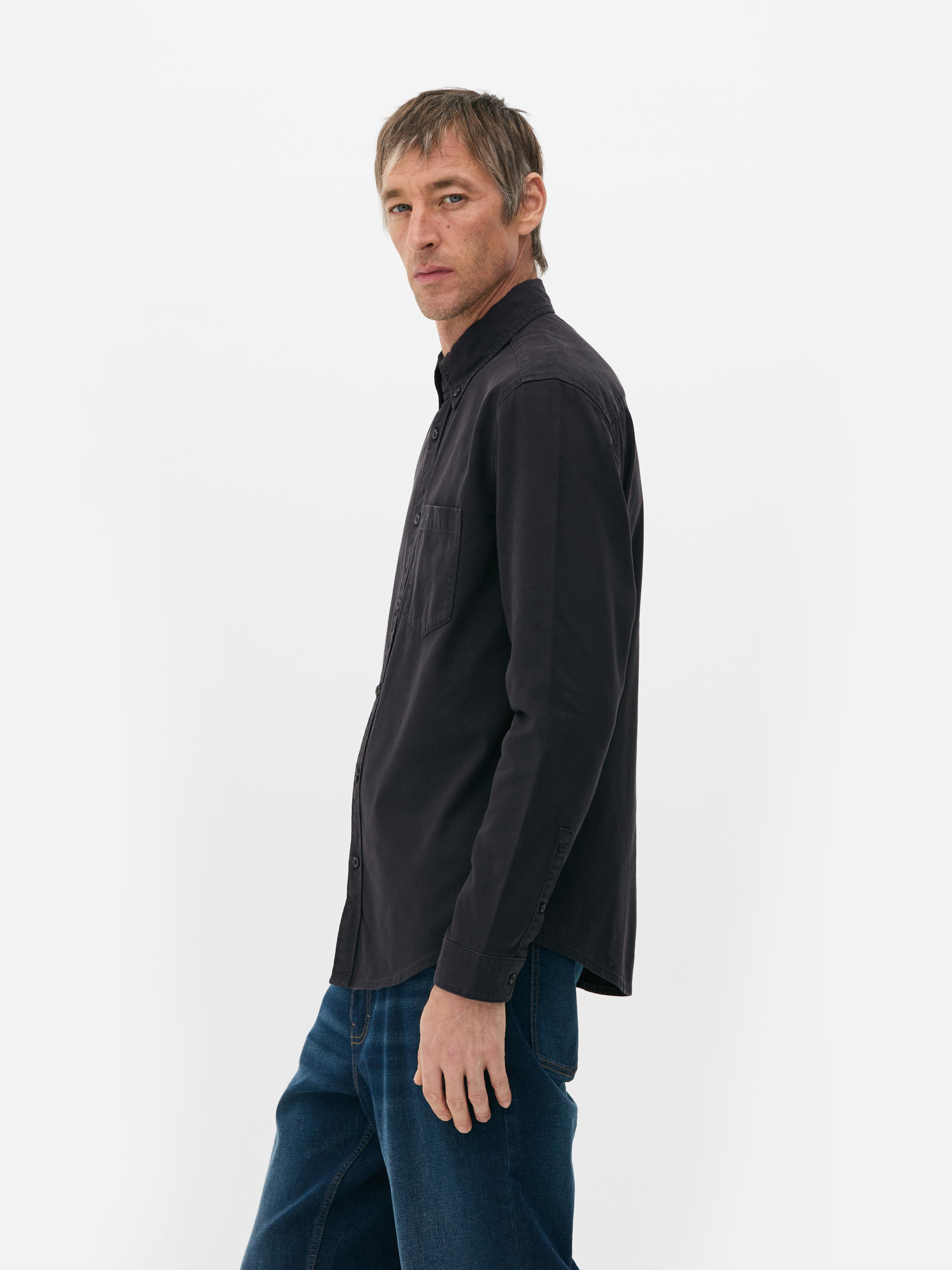 Long Sleeve Twill Shirt