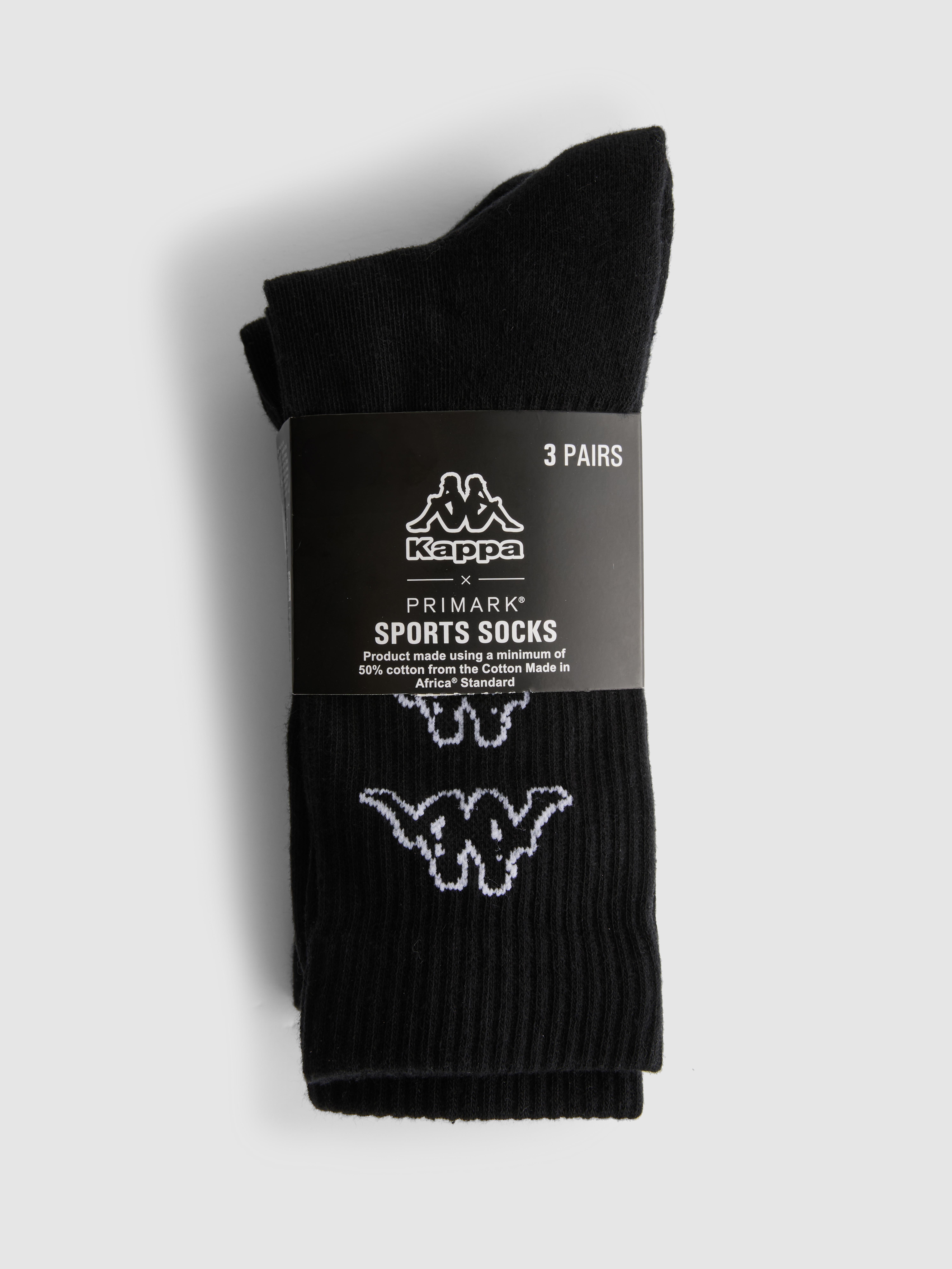 3-Pack Kappa x Primark Sports Socks
