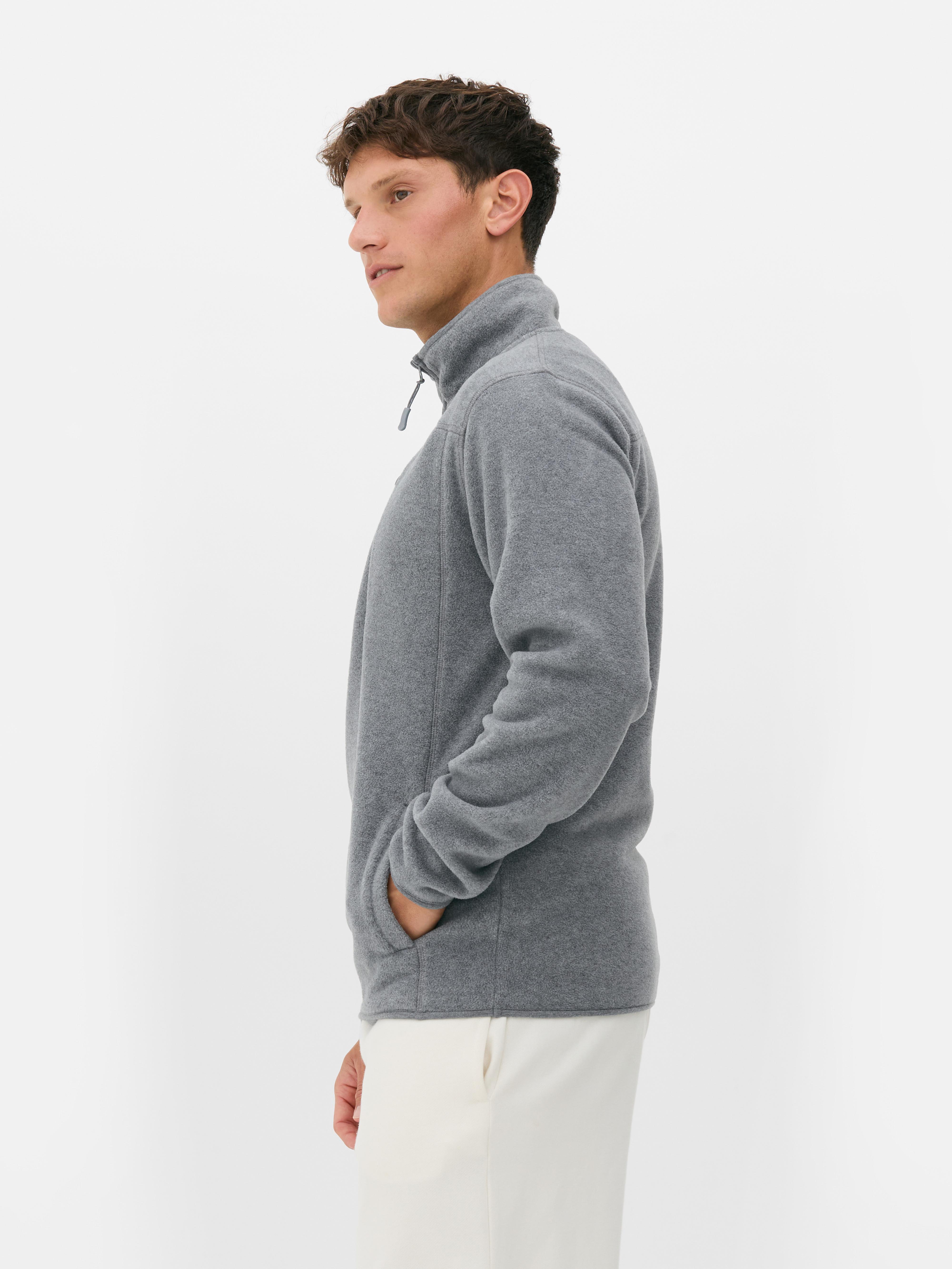 Quarter Zip Fleece Sweatshirt