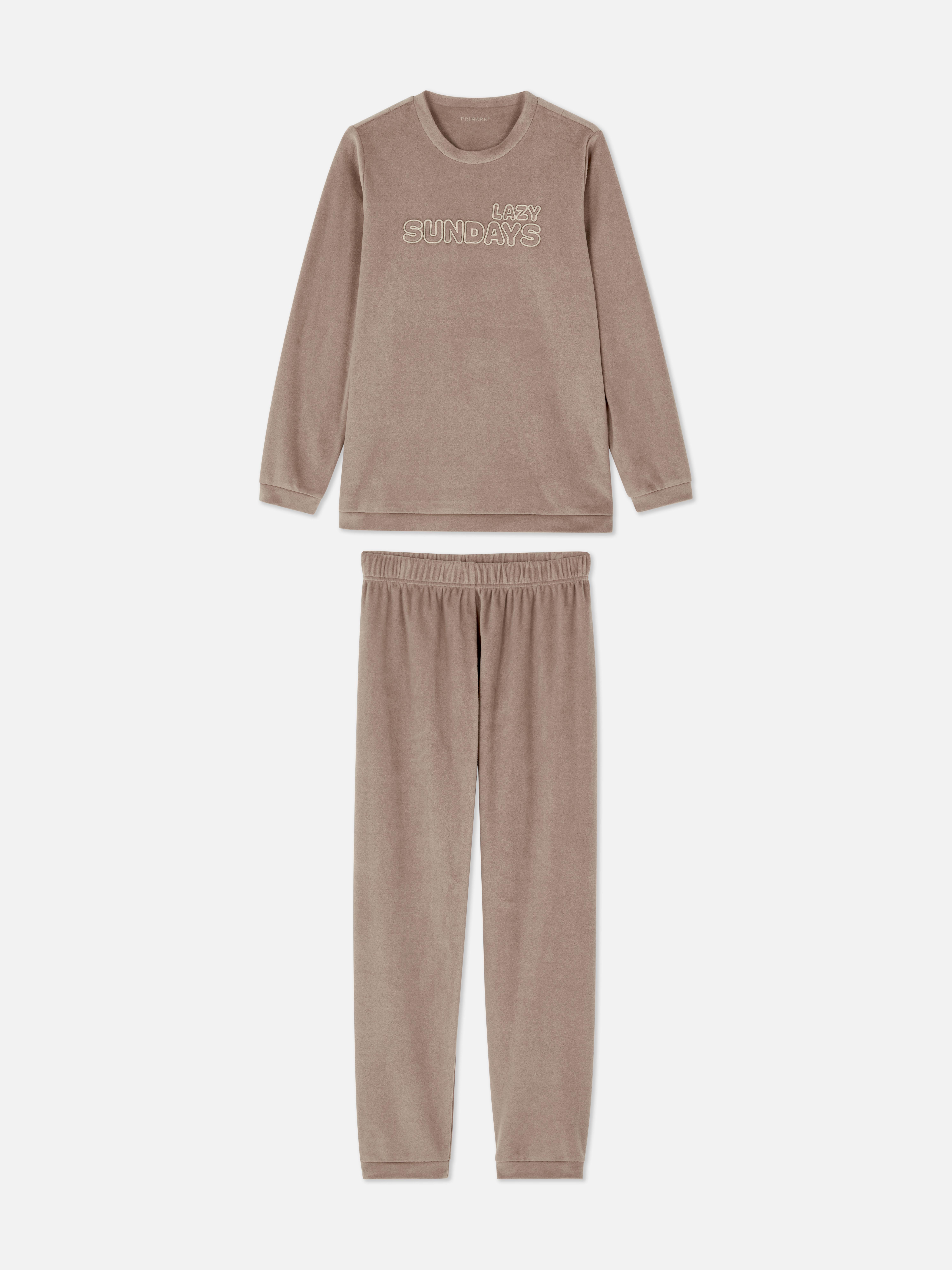 Microfleece Pajama Set