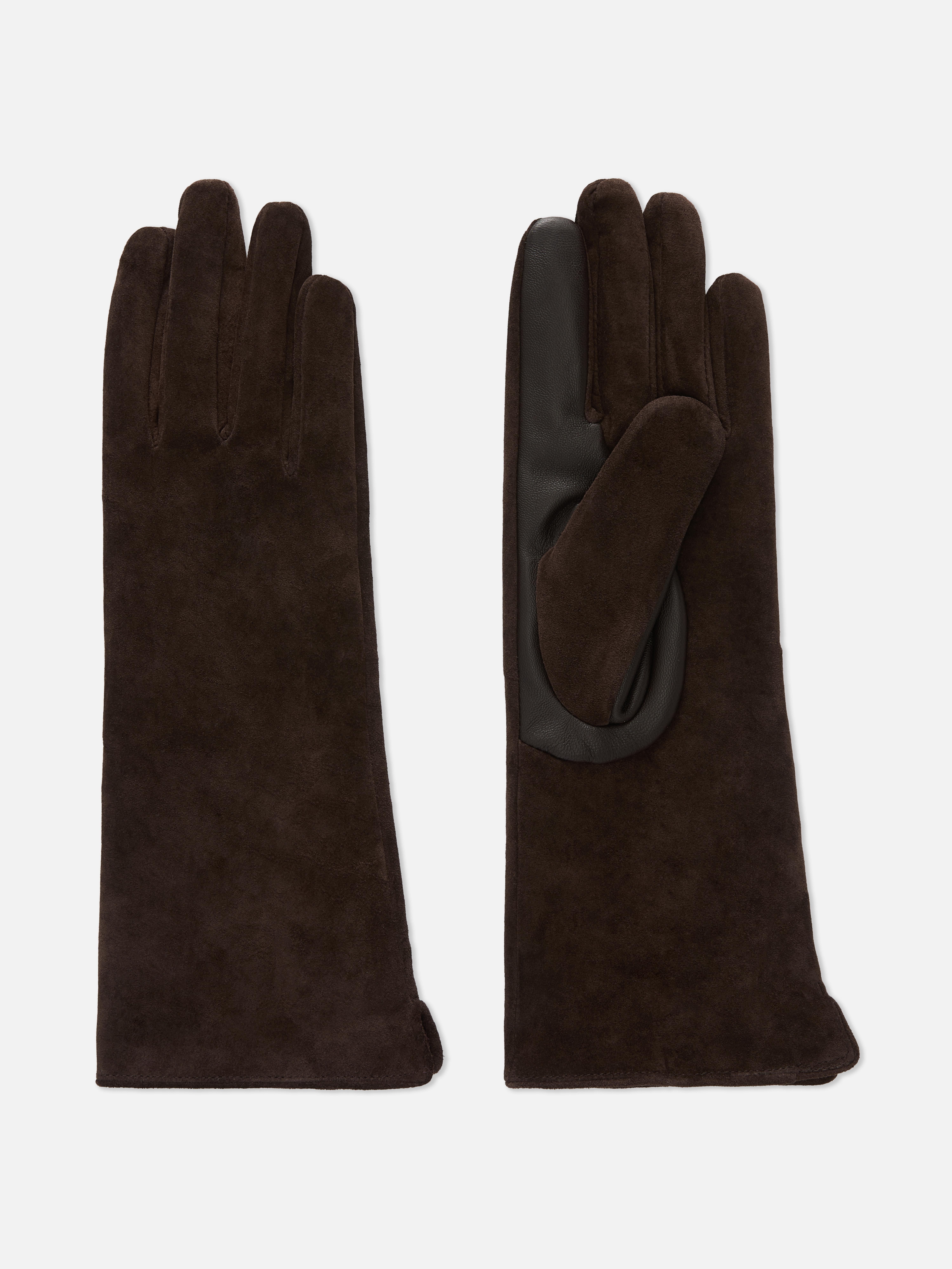 The Edit Suede Gloves