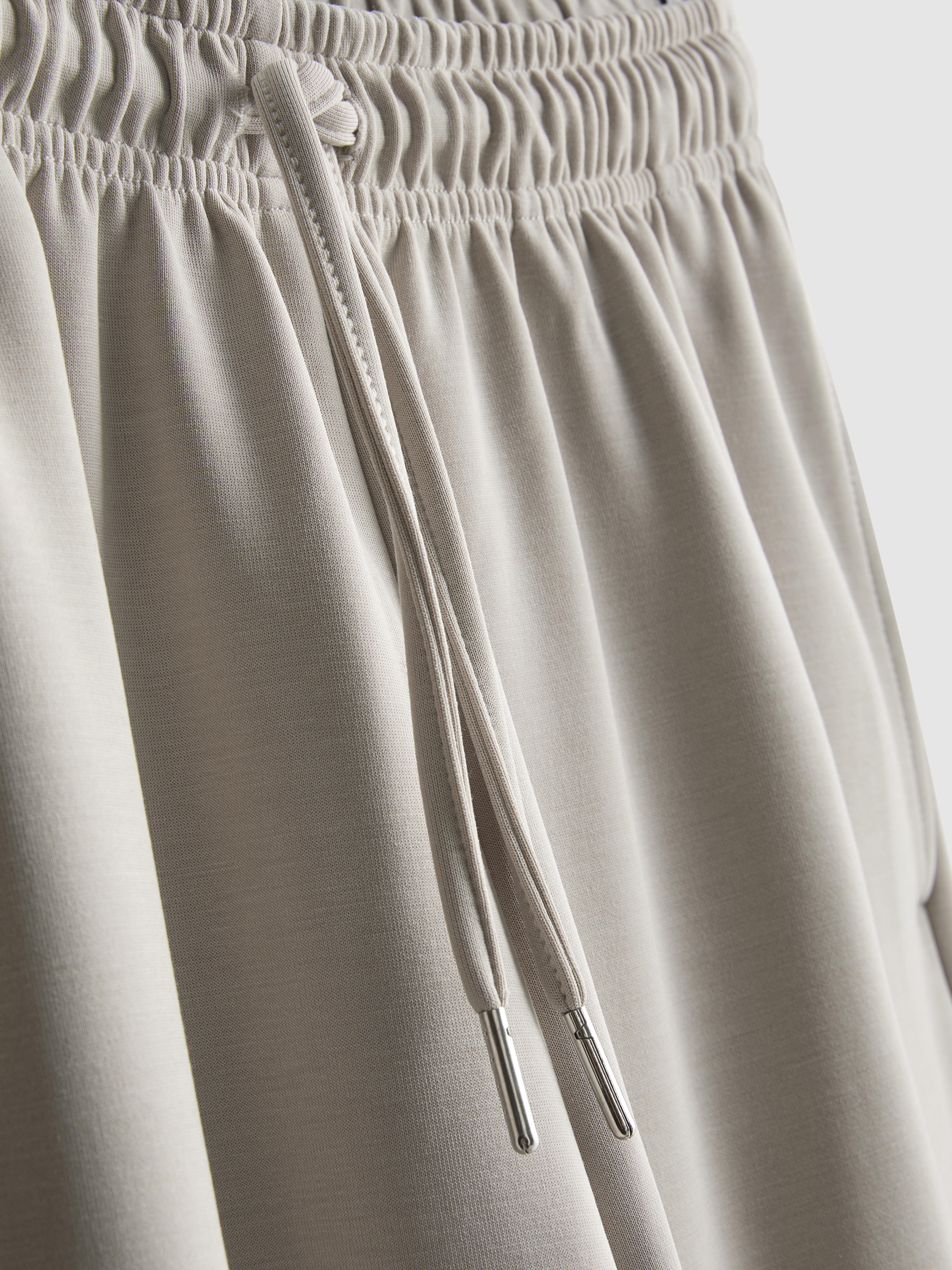 Smart Wide Leg Sweatpants