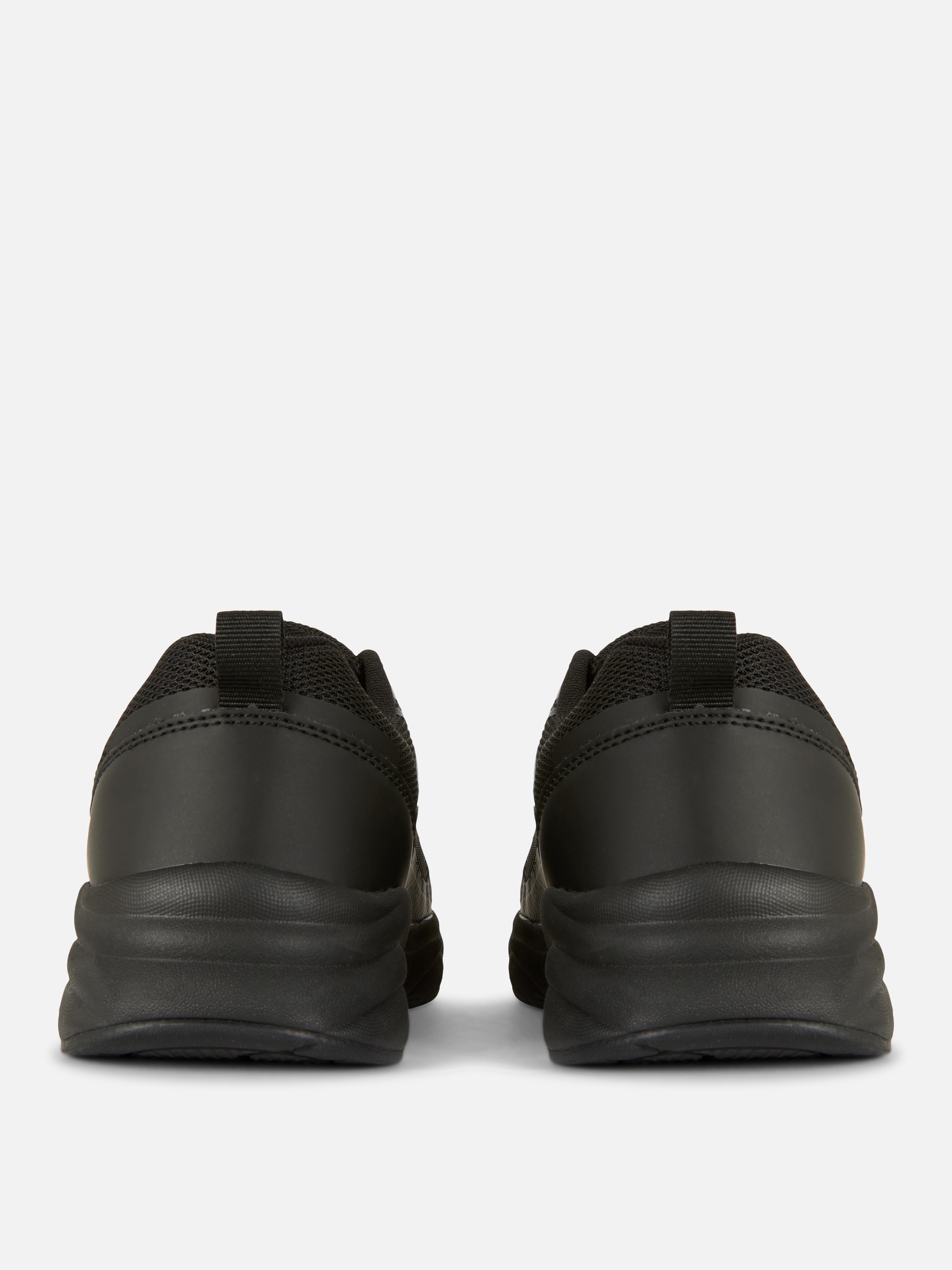 Paneled Chunky Low Tops