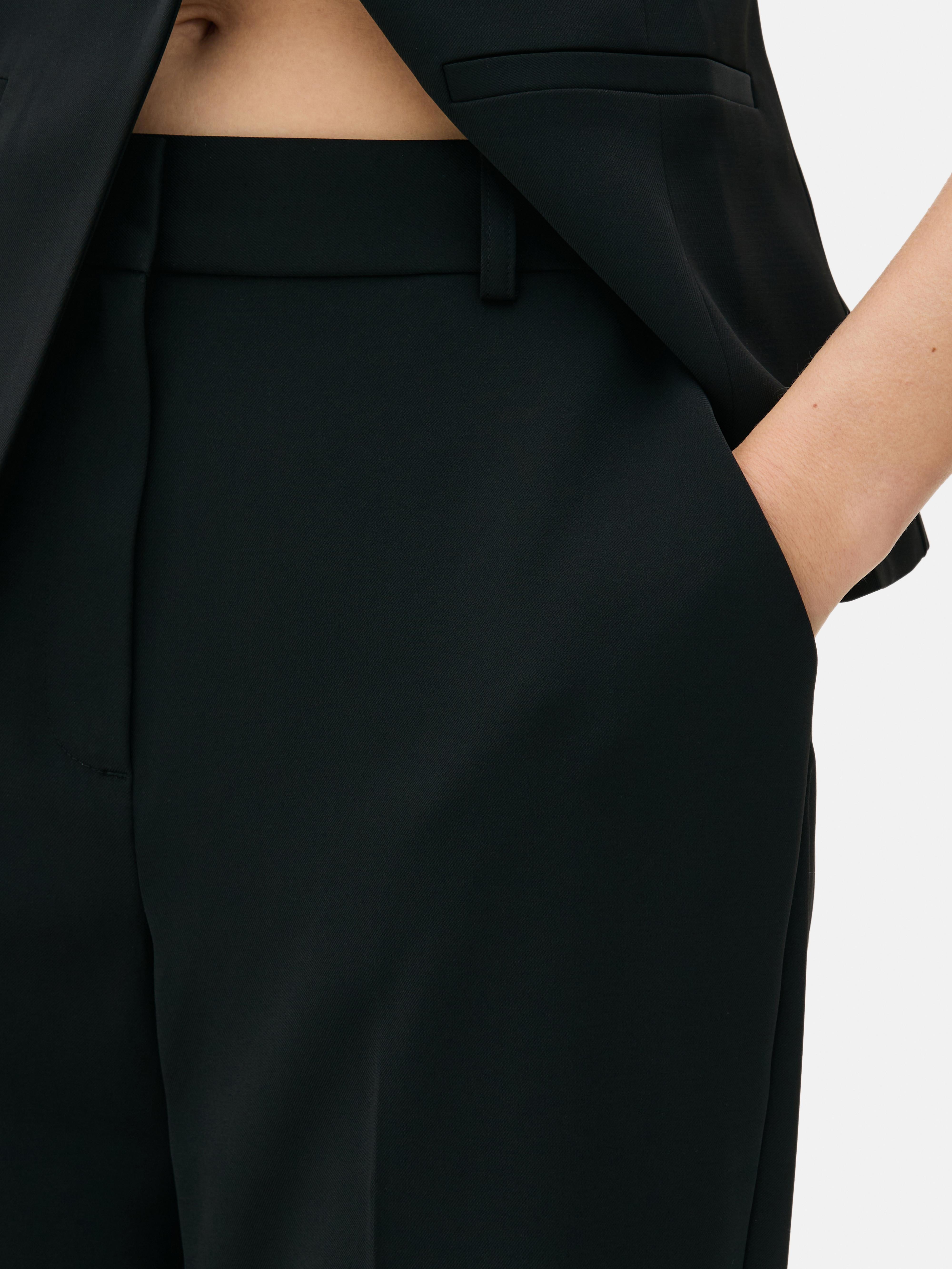 Slim Ankle-Grazer Pants