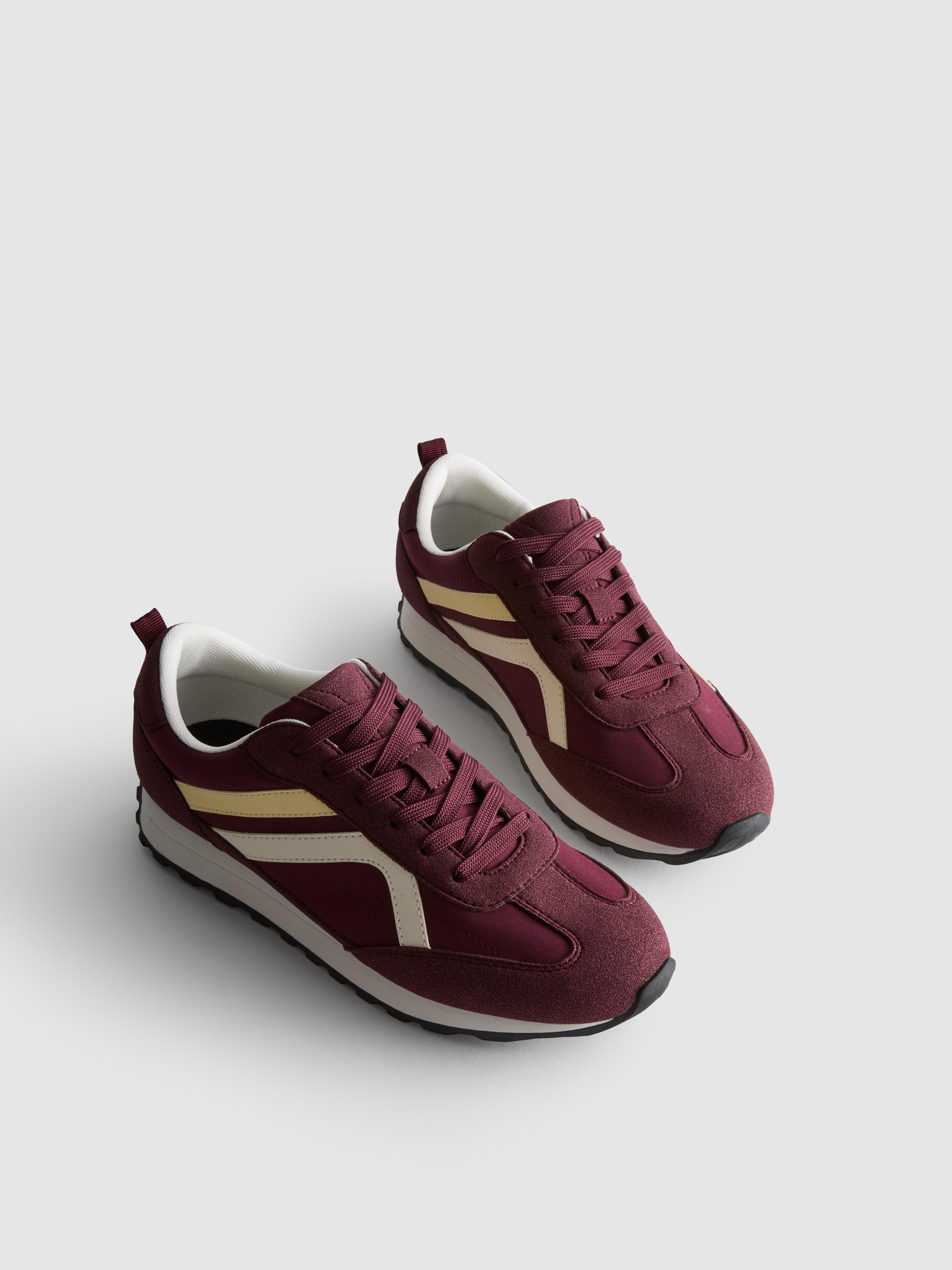 Retro Side Panel Sneakers