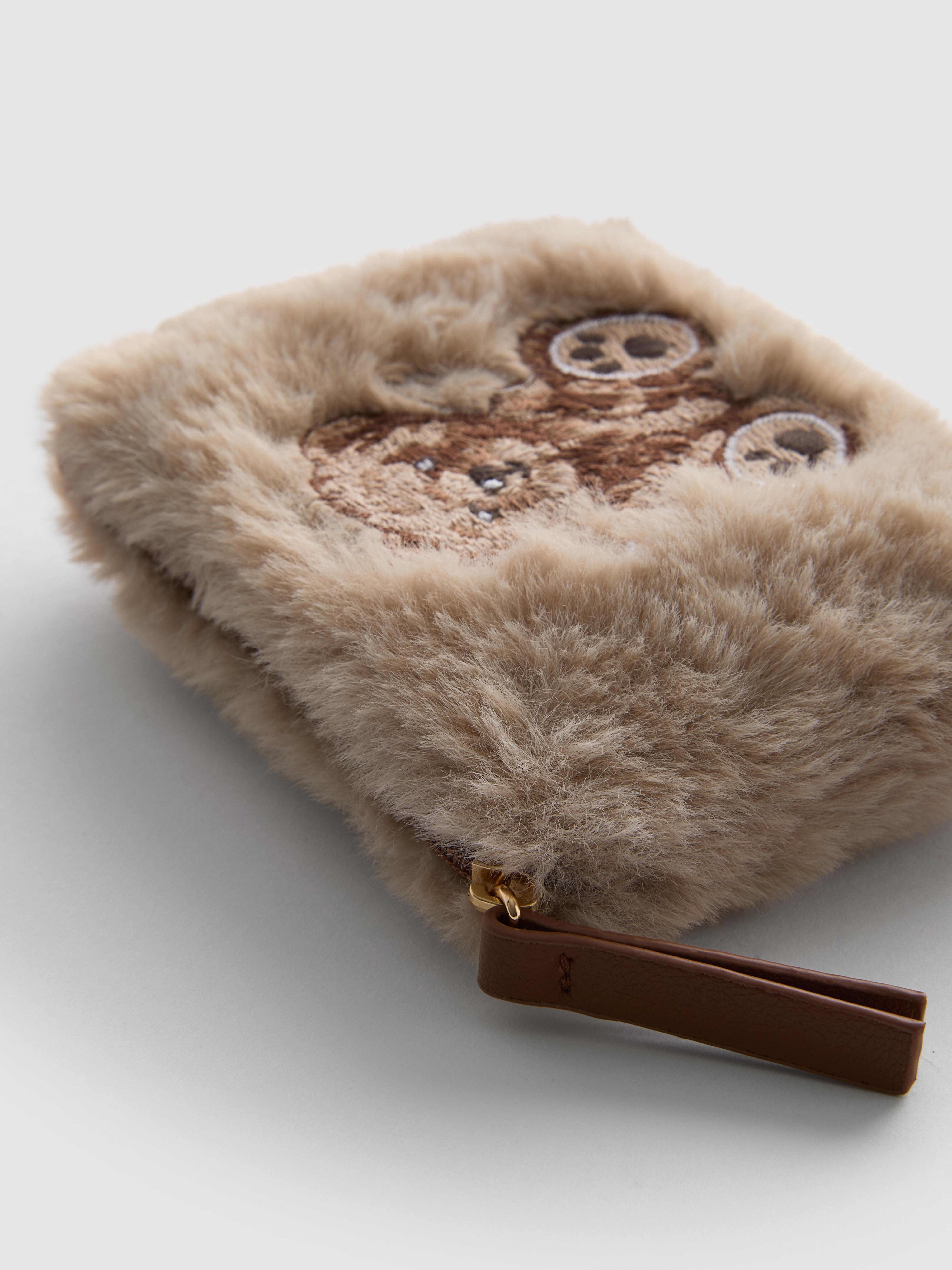 Faux Fur Coin Purse
