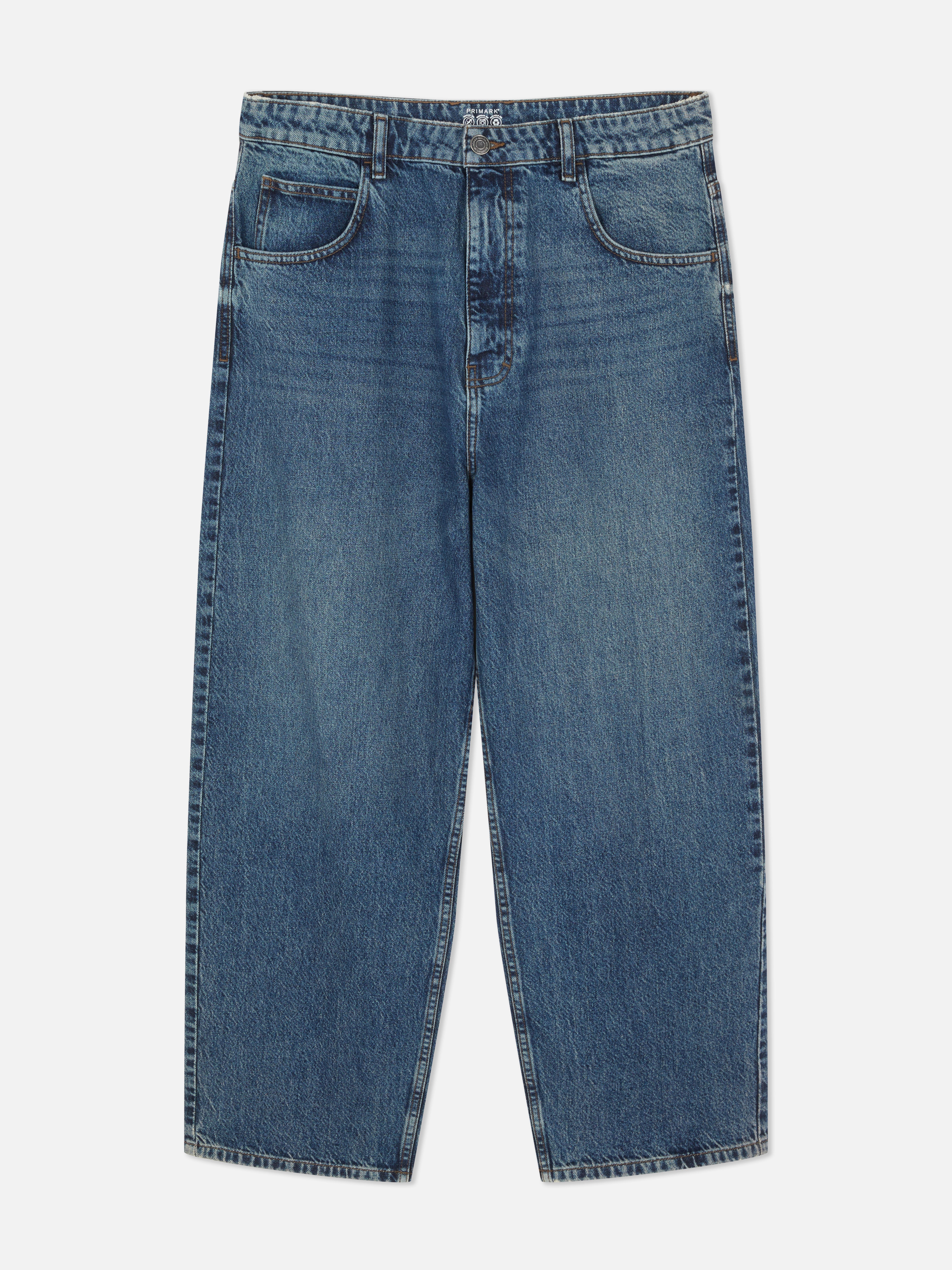 Mid-Rise Baggy Jeans