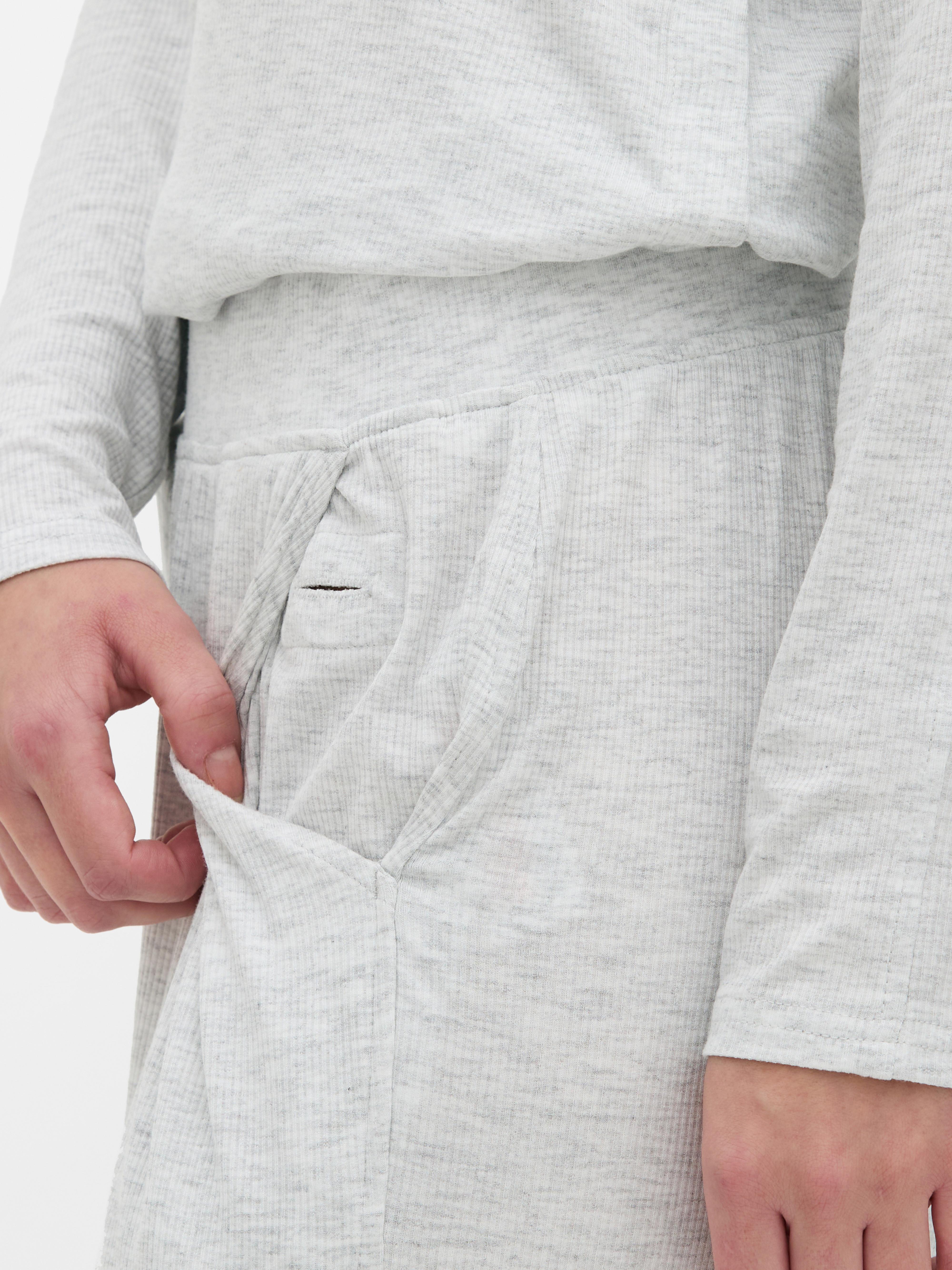 Adaptive Ribbed Pajama Pants