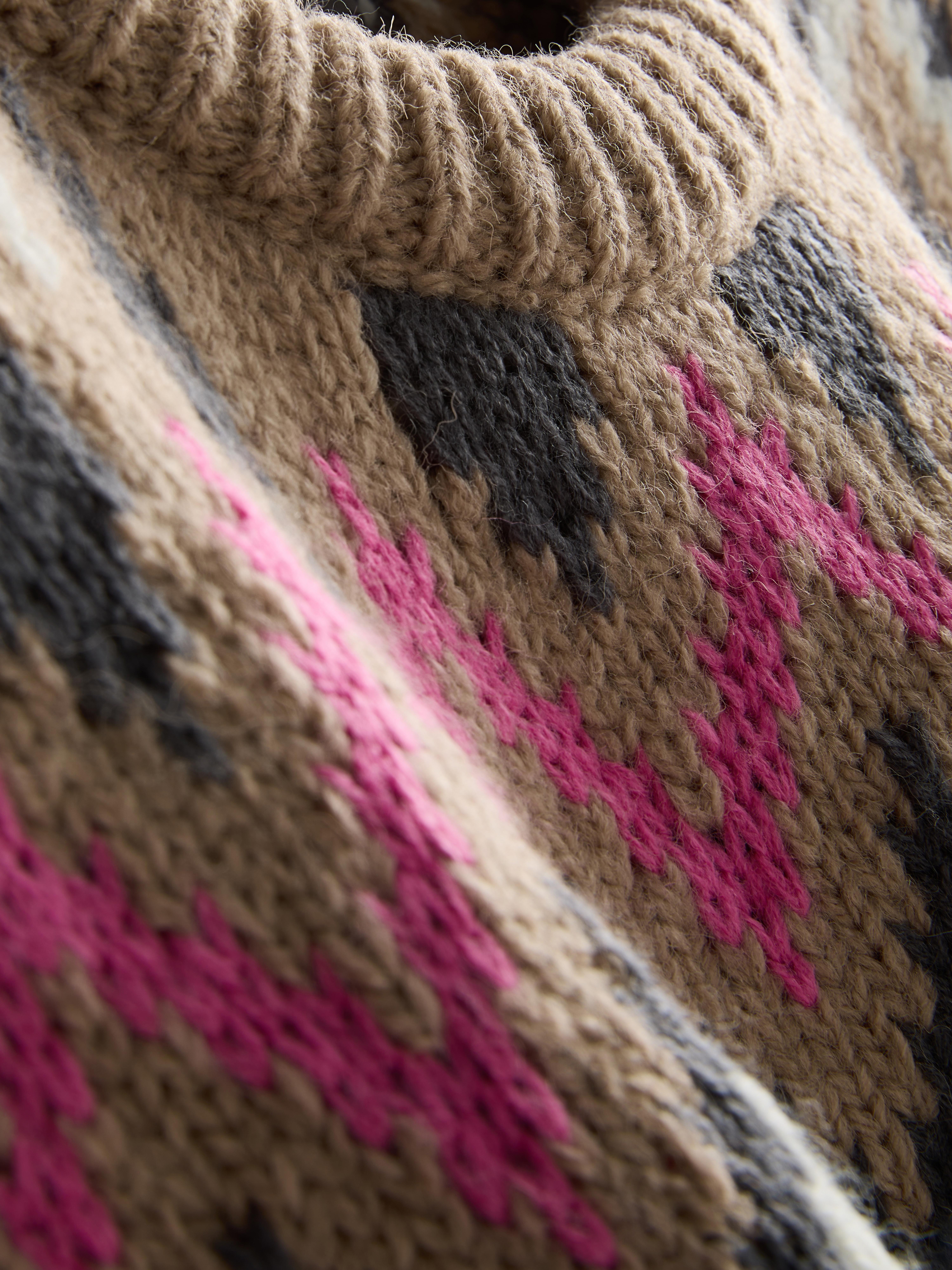 Knitted Fair Isle Sweater