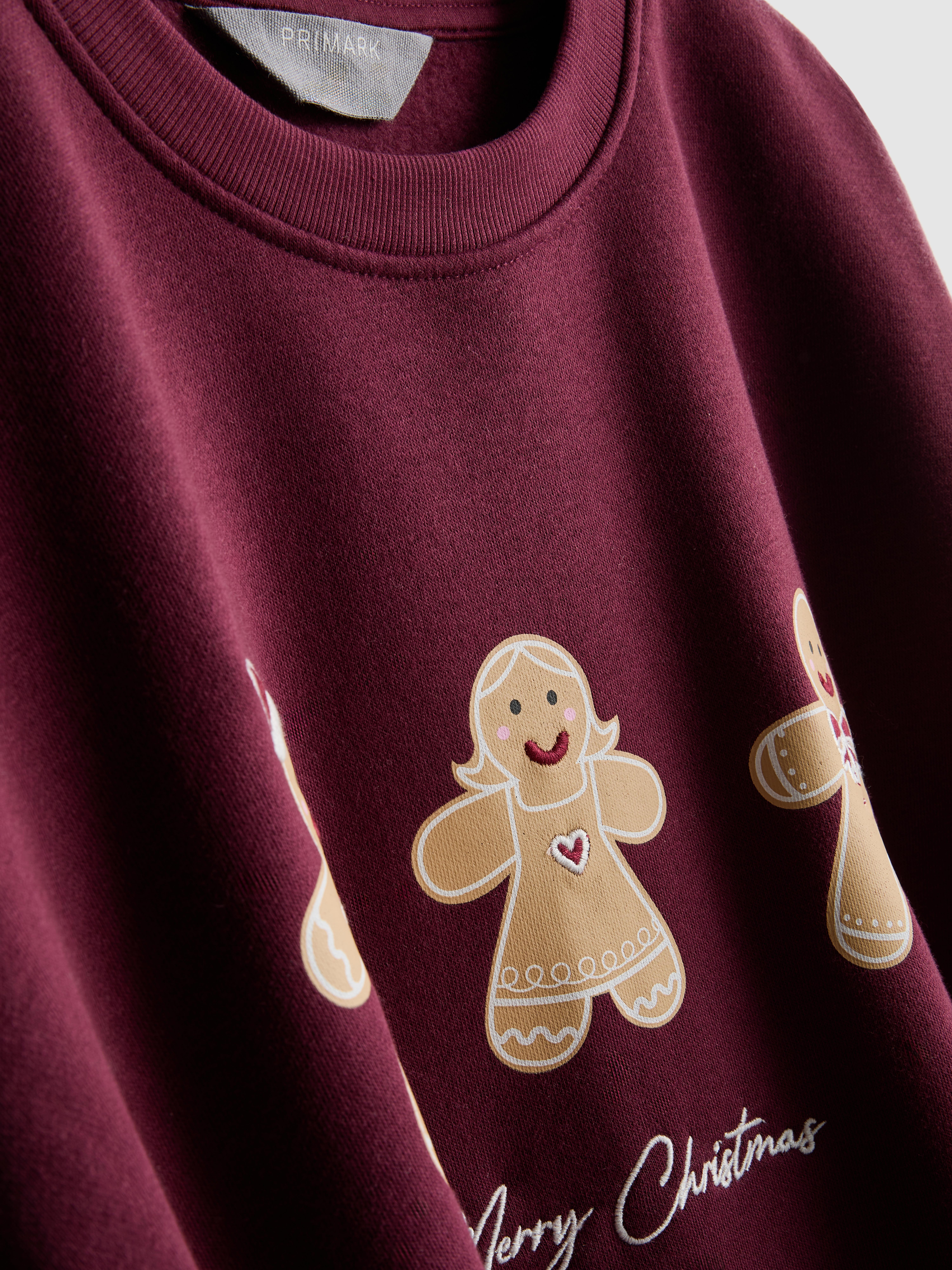 Christmas Cotton Blend Sweatshirt