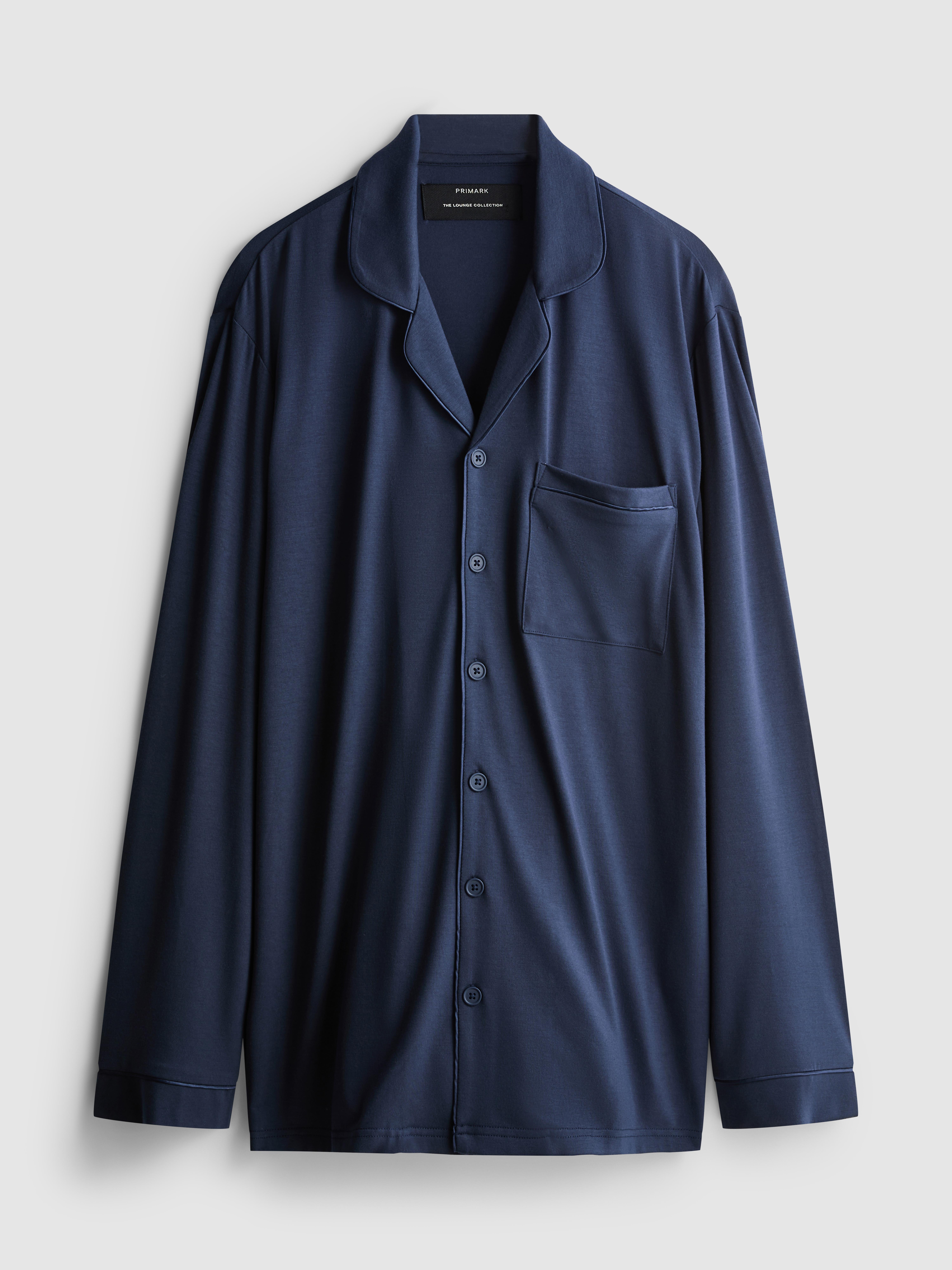 Button-Up Pajama Top