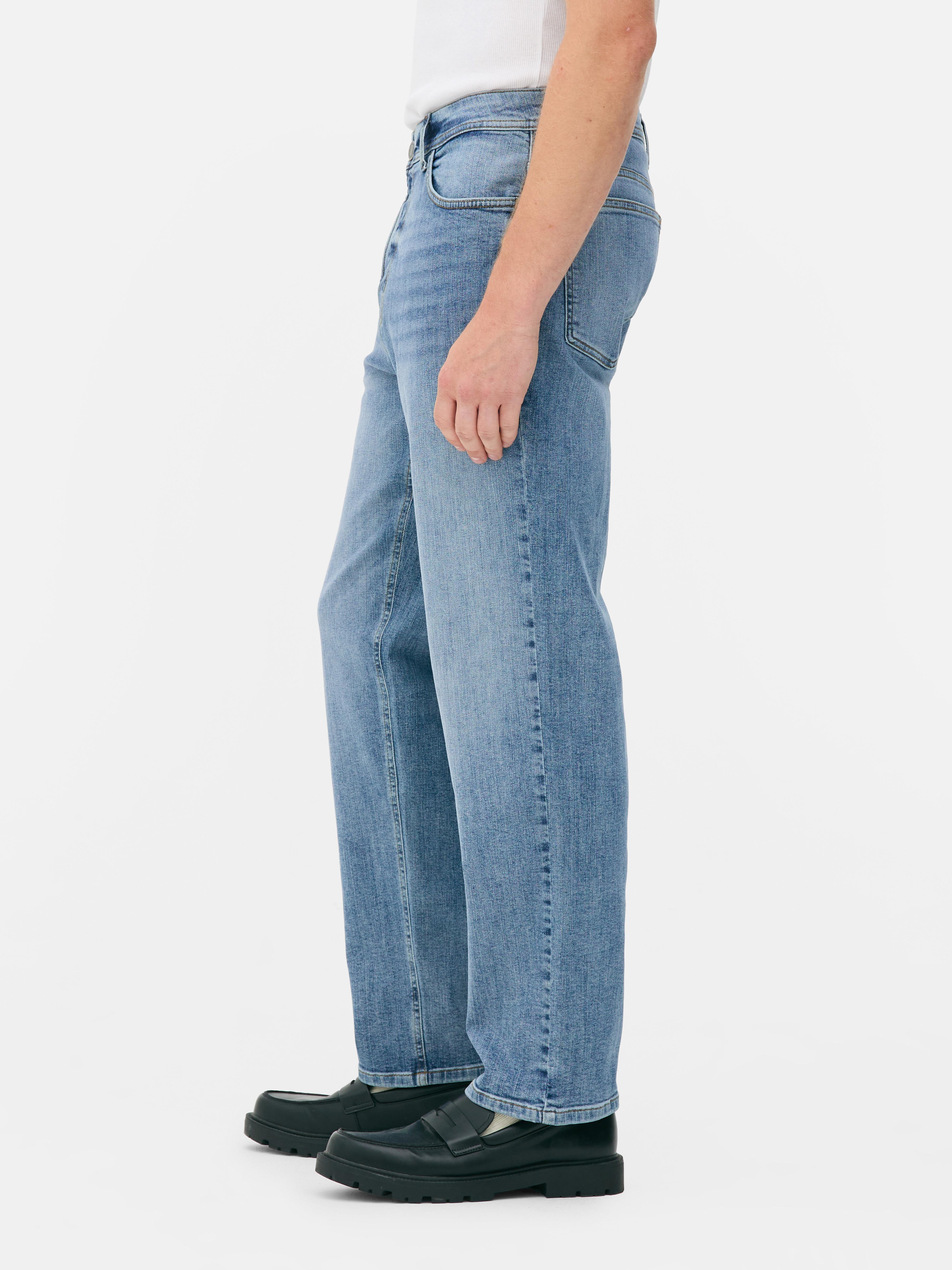 Stretch Straight Leg Jeans