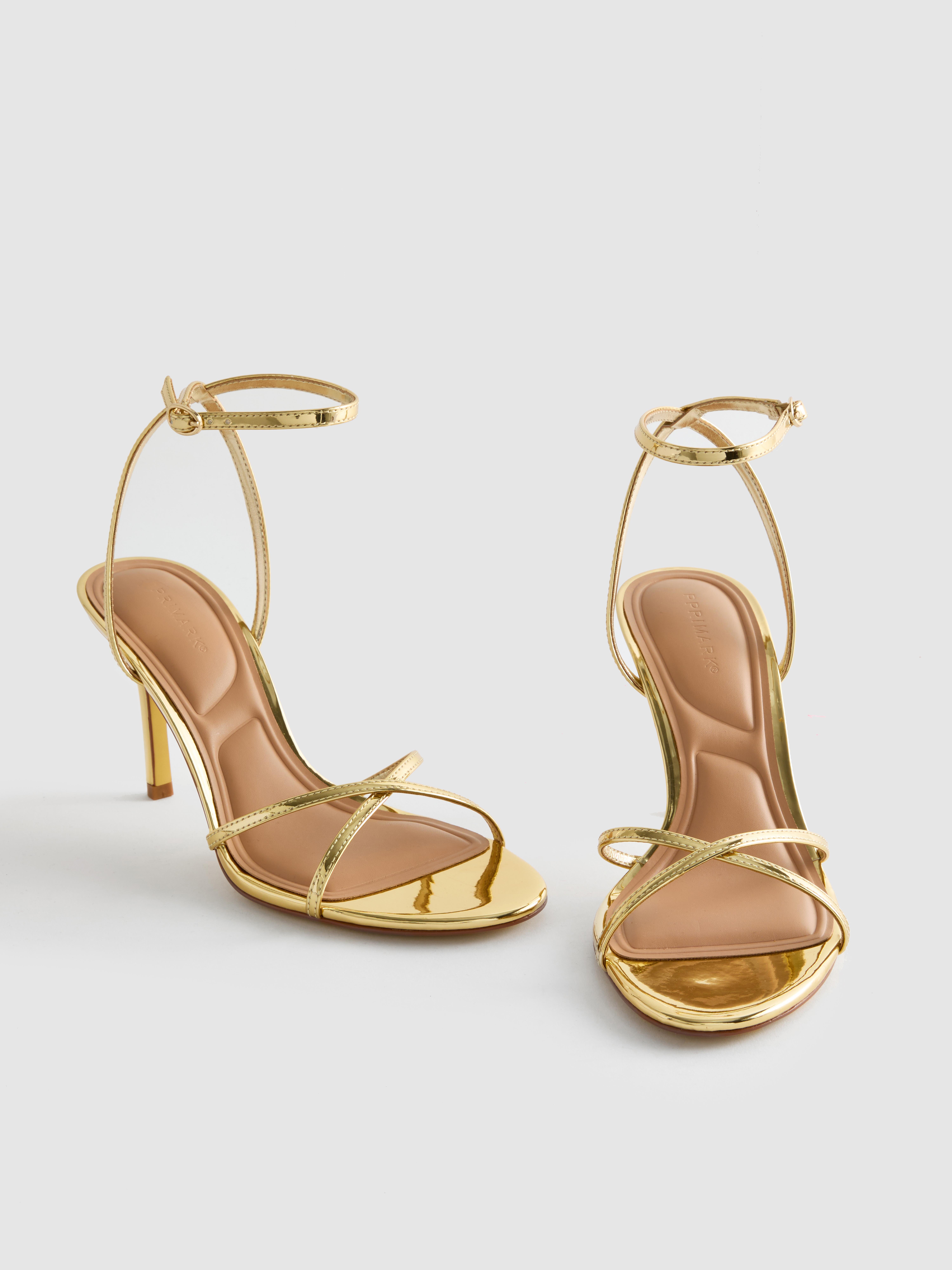 Barely There Heeled Sandals