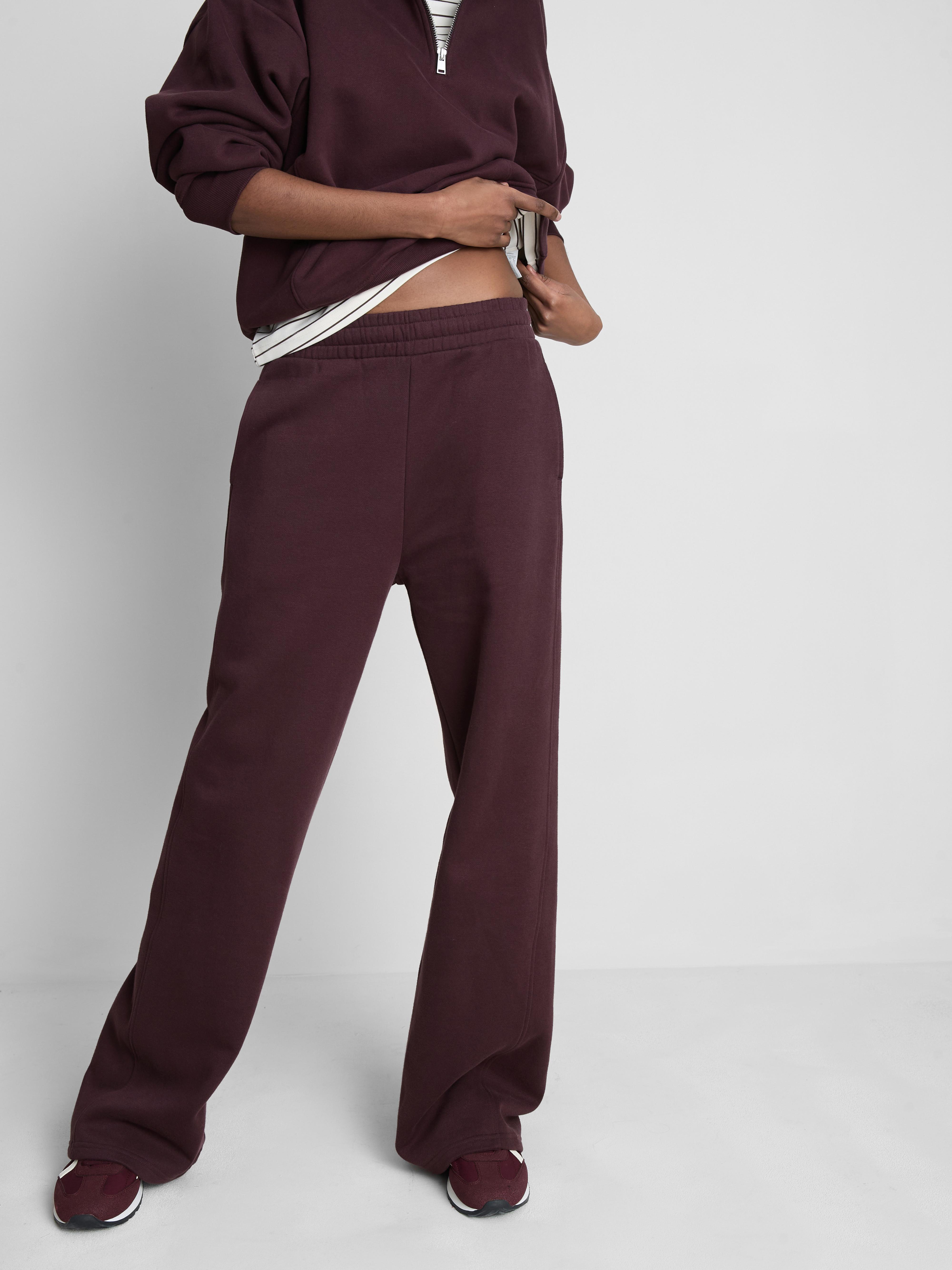Cotton Rich Wide Leg Sweatpants