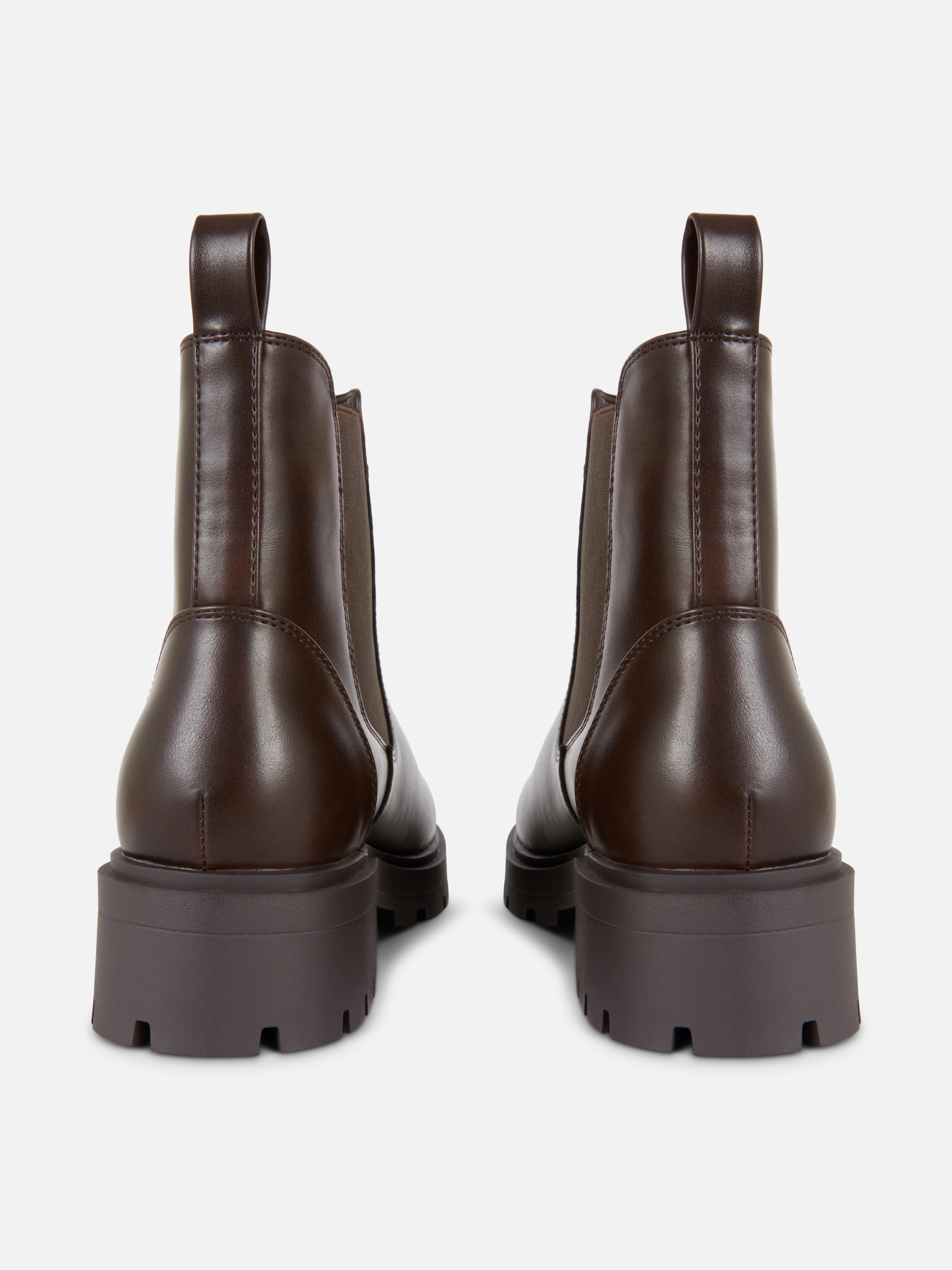 Chunky Chelsea Boots