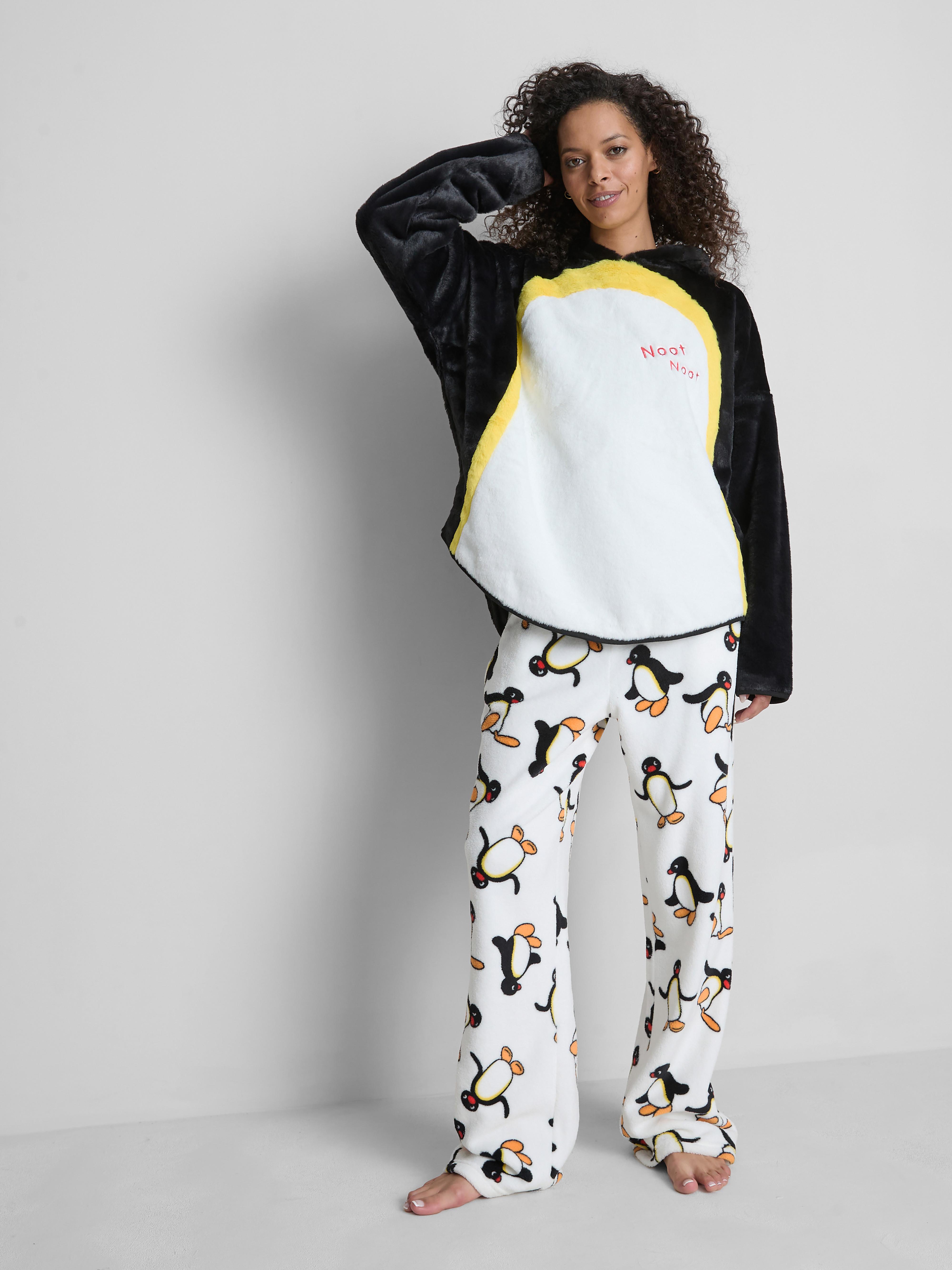 Pingu 3D Face Hoodie