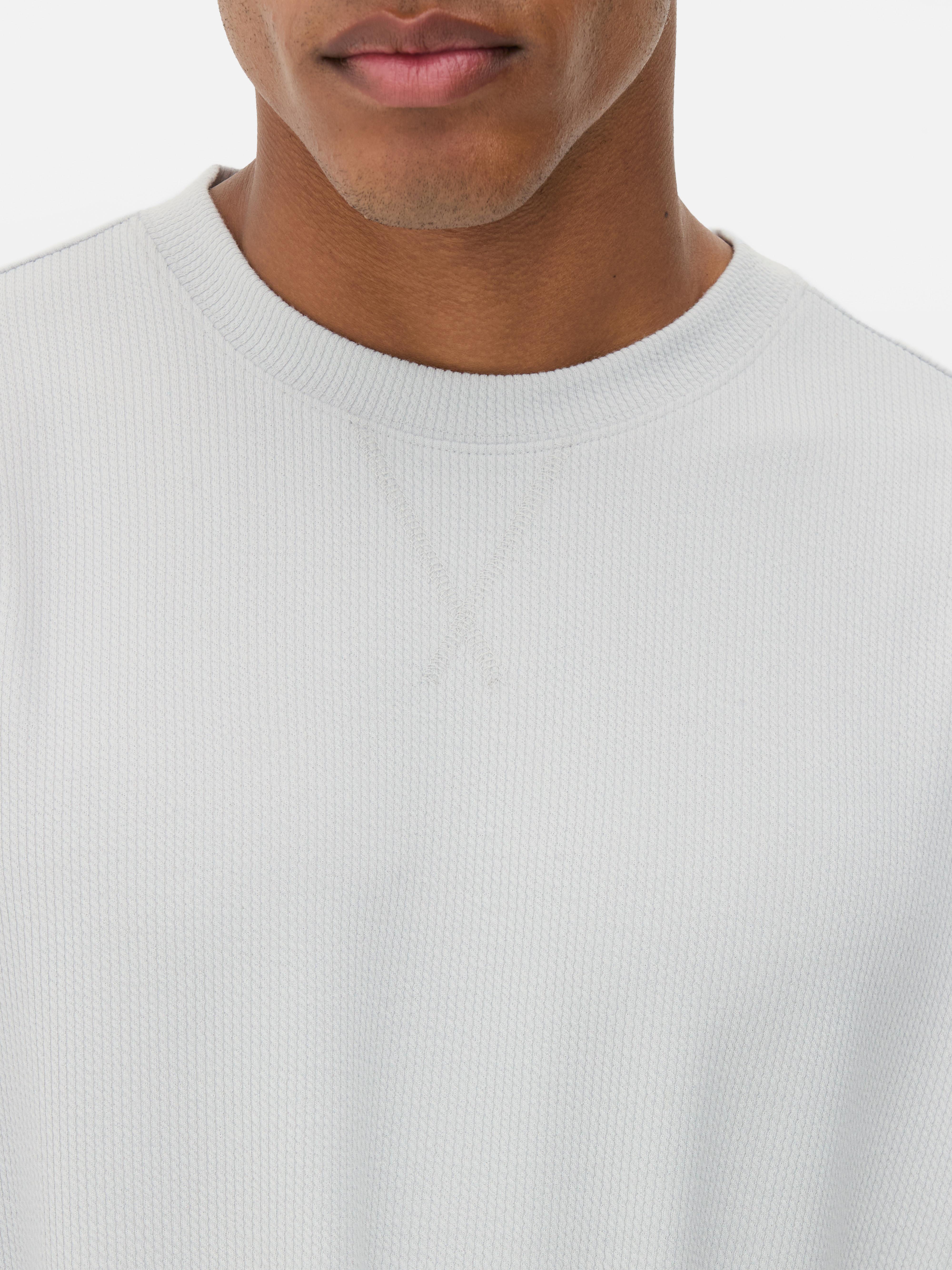 Textured Short Sleeve T-Shirt