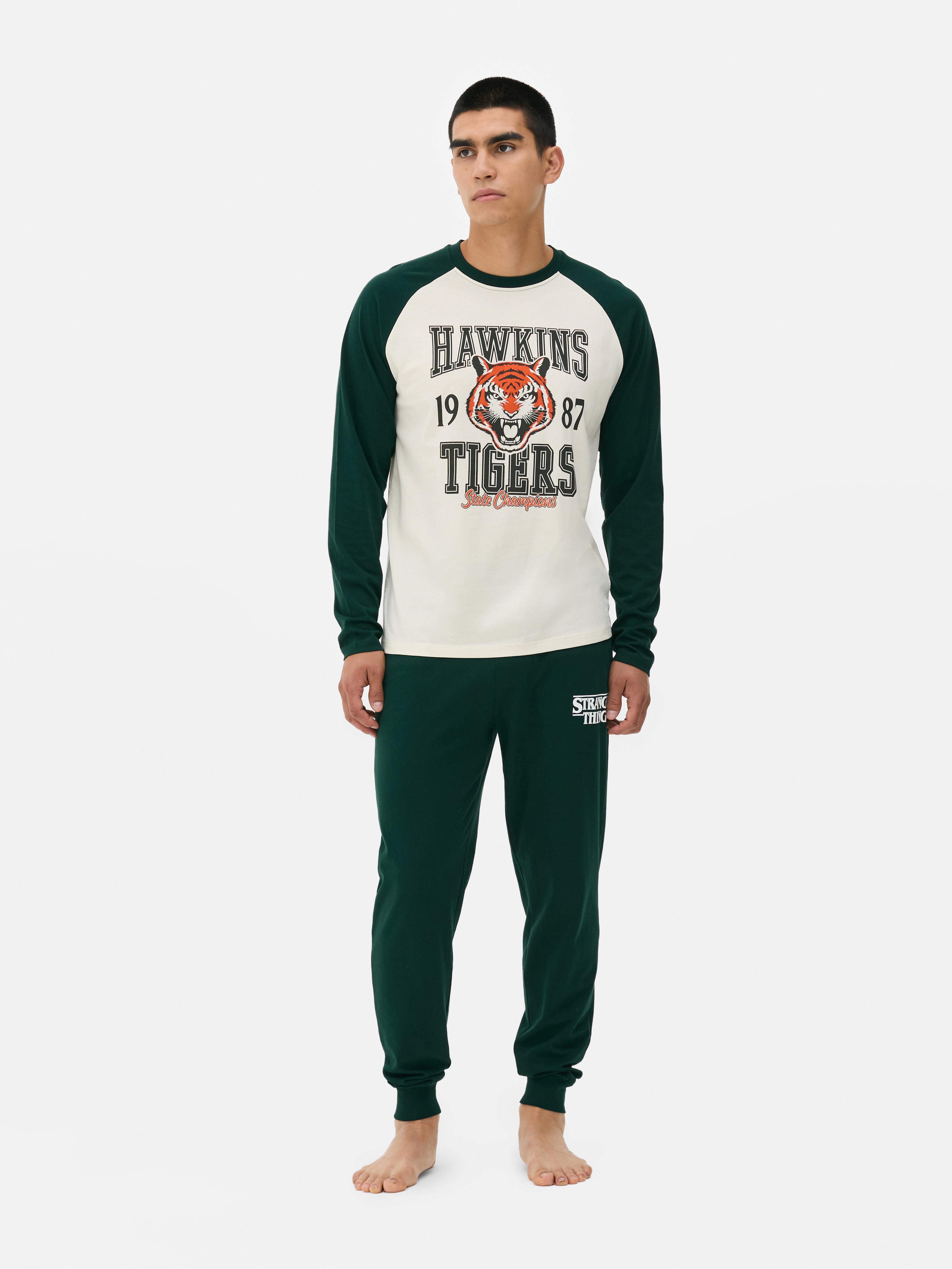 Stranger Things Hawkins Long Pajamas