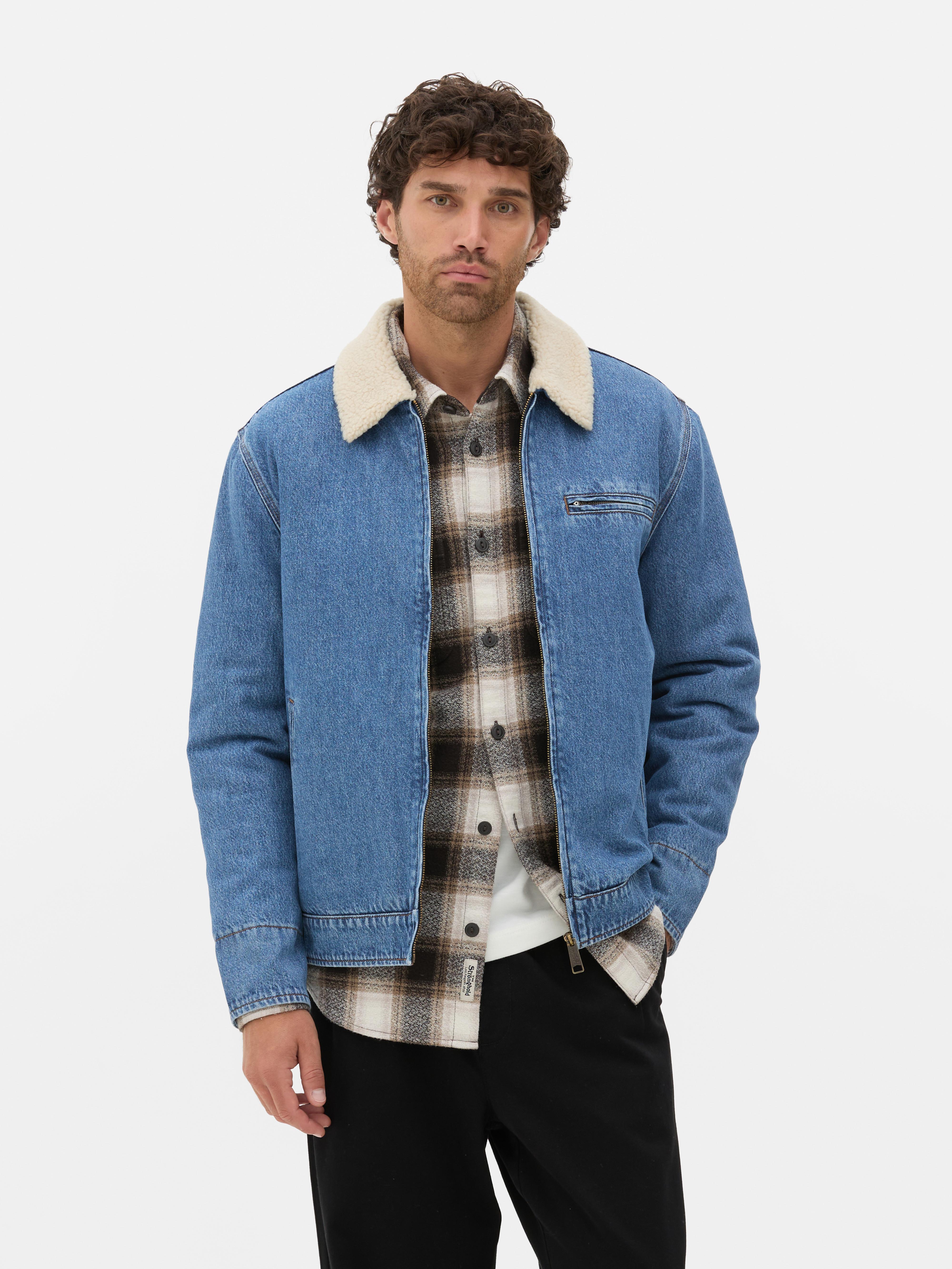 The Stronghold Fleece Collar Canvas Jacket