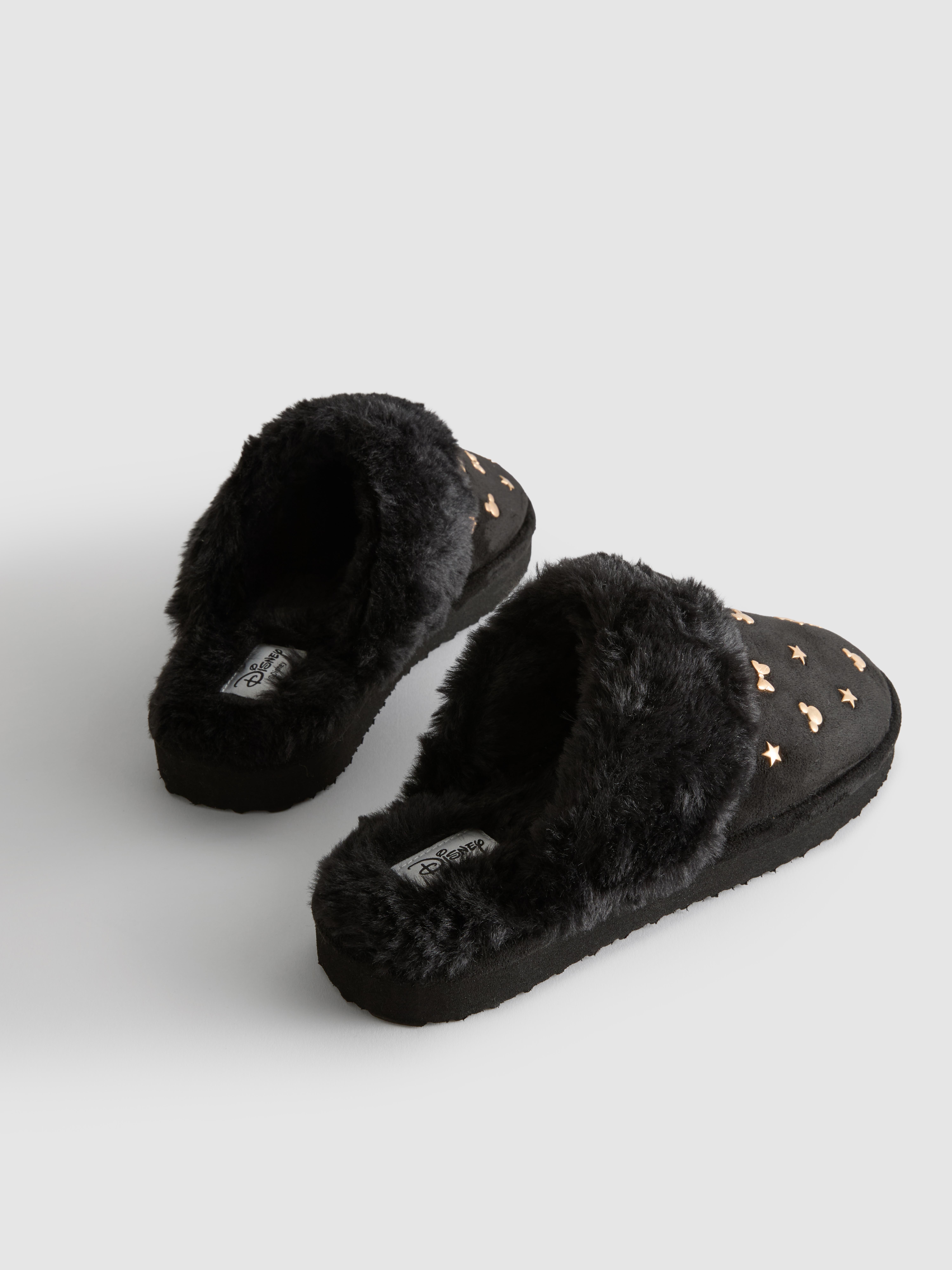 Disney’s Minnie Mouse Studded Mule Slippers