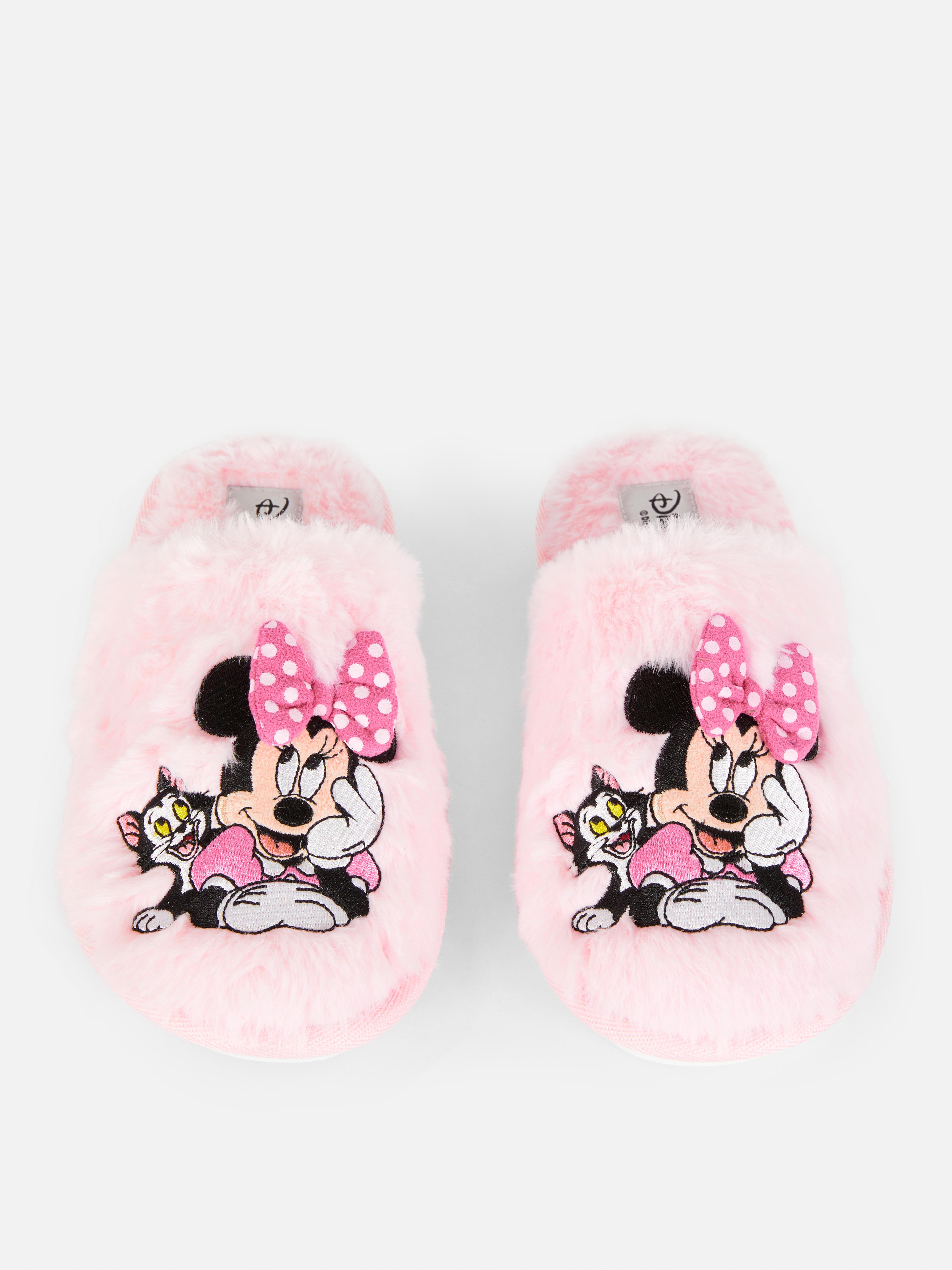 Disney’s Minnie Mouse Faux Fur Slippers