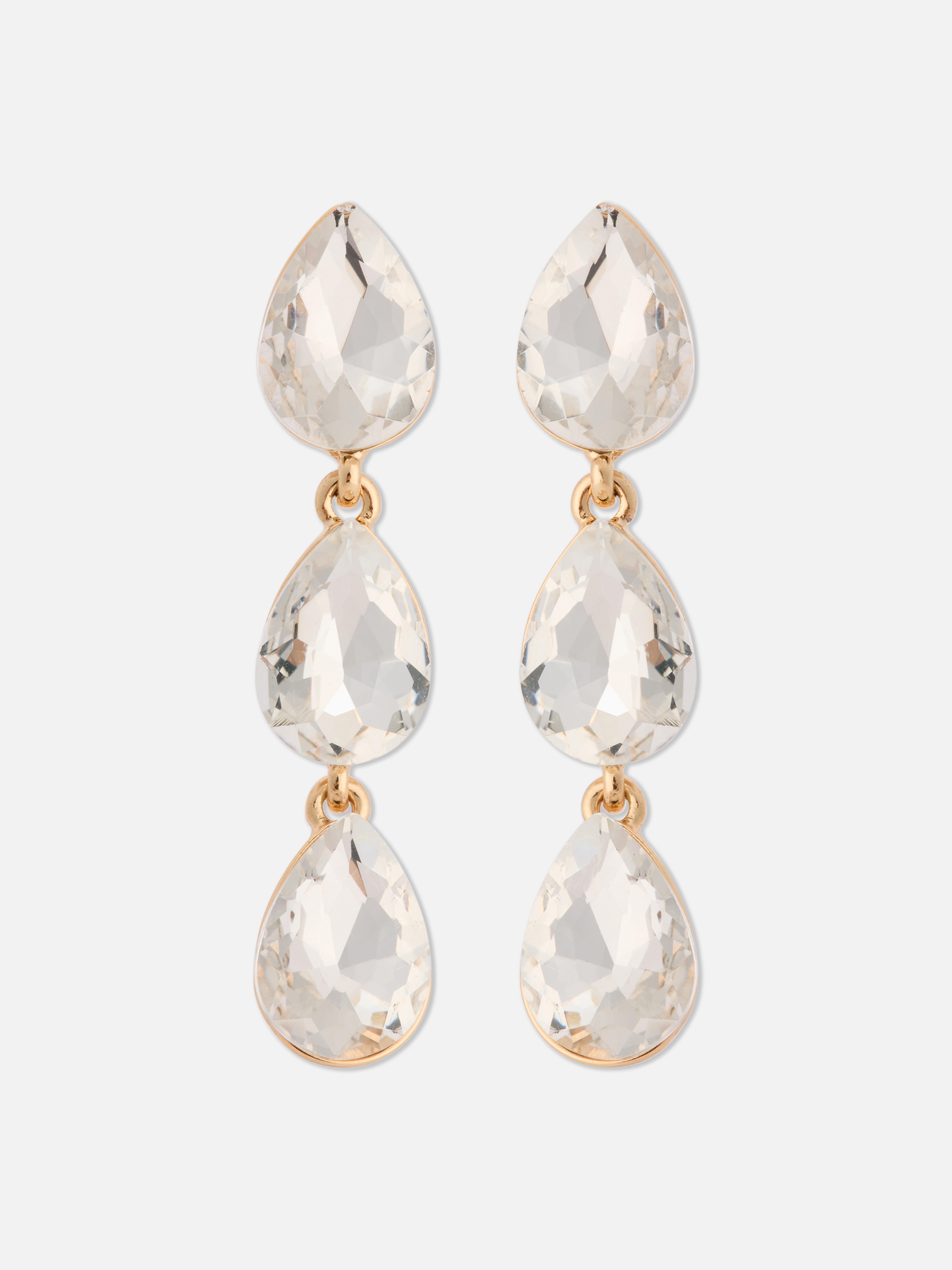 Paula Echevarría Tiered Drop Earrings