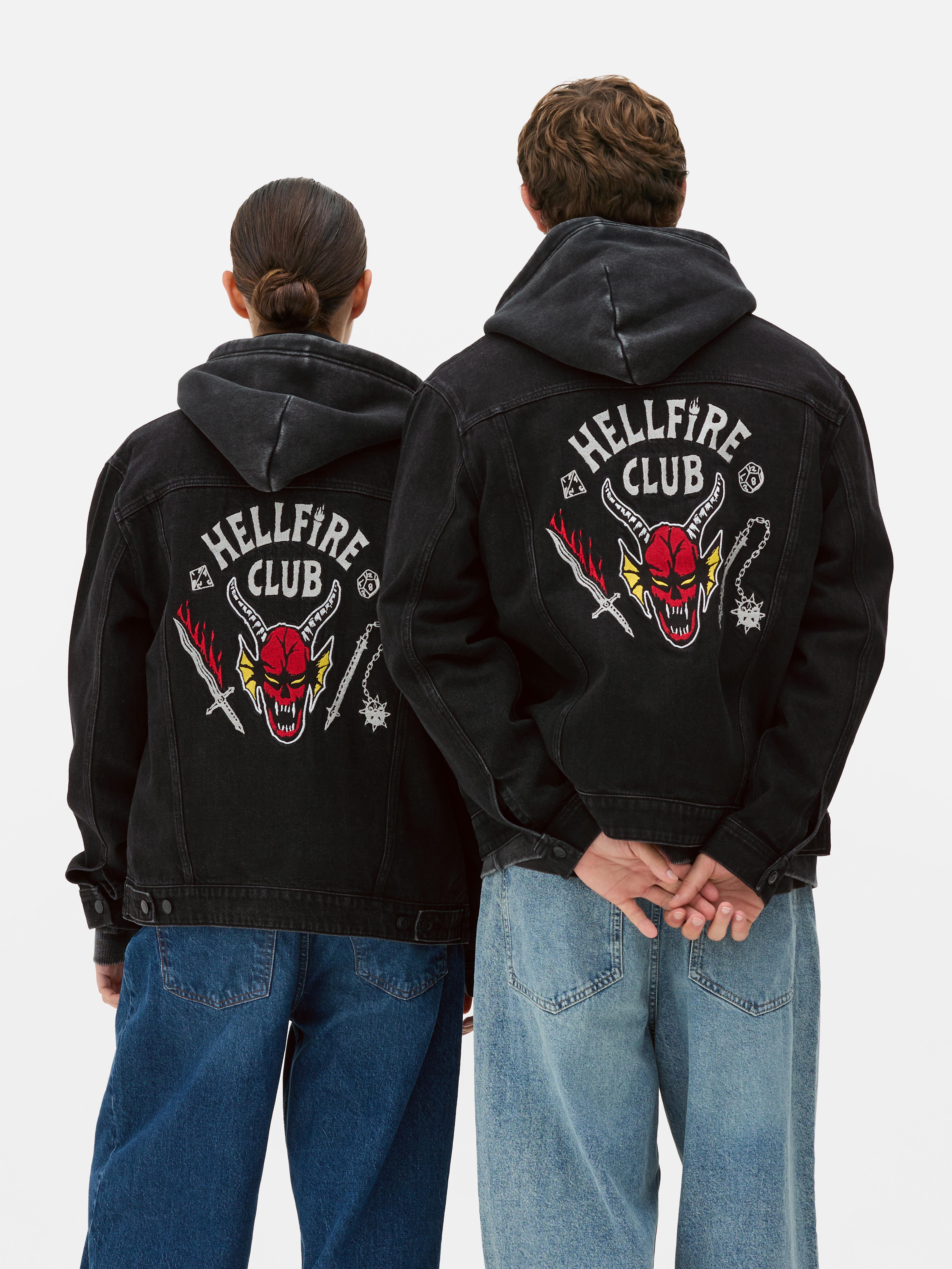 Stranger Things Hellfire Club Denim Jacket