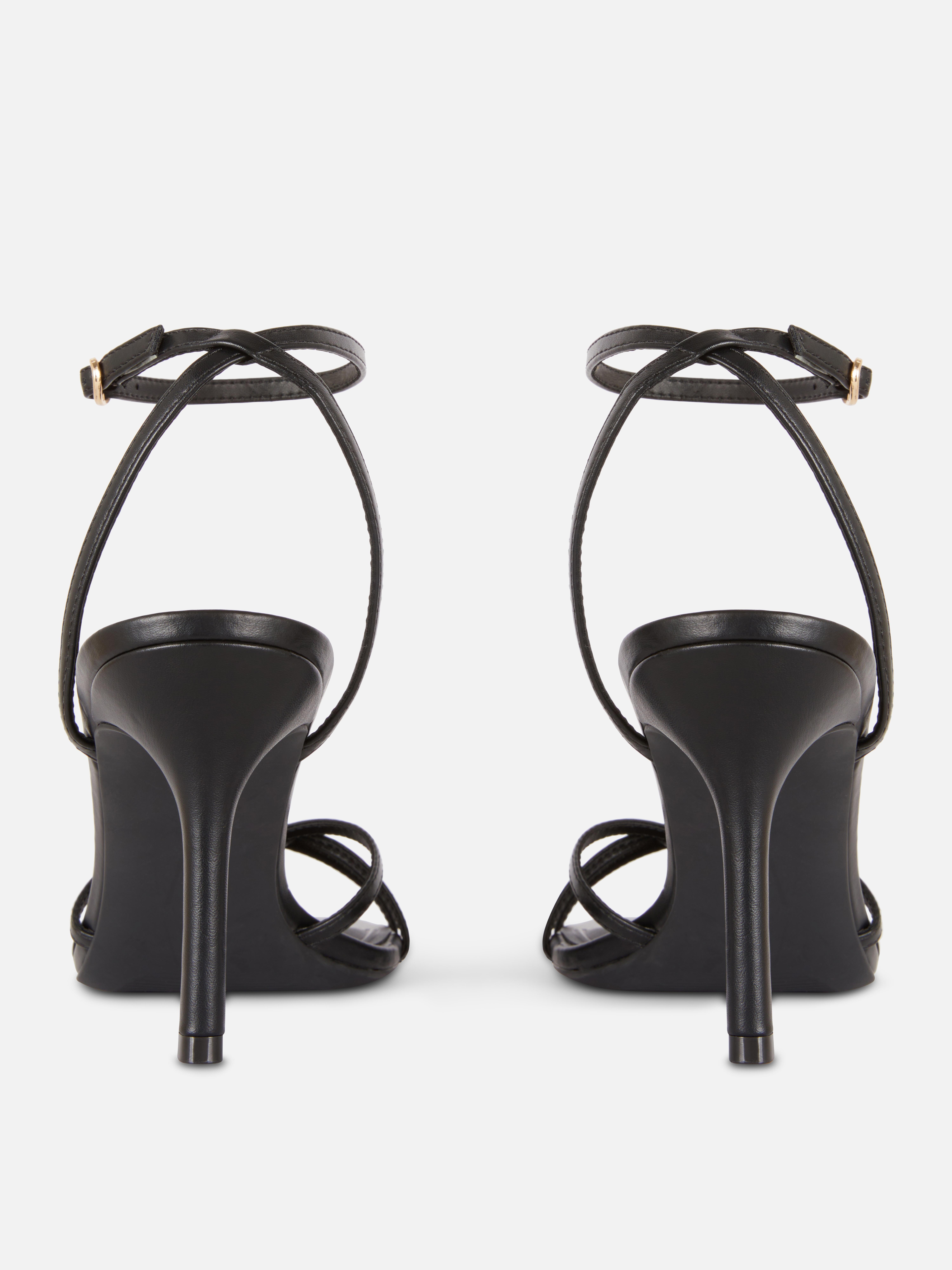 Barely There Heeled Sandals