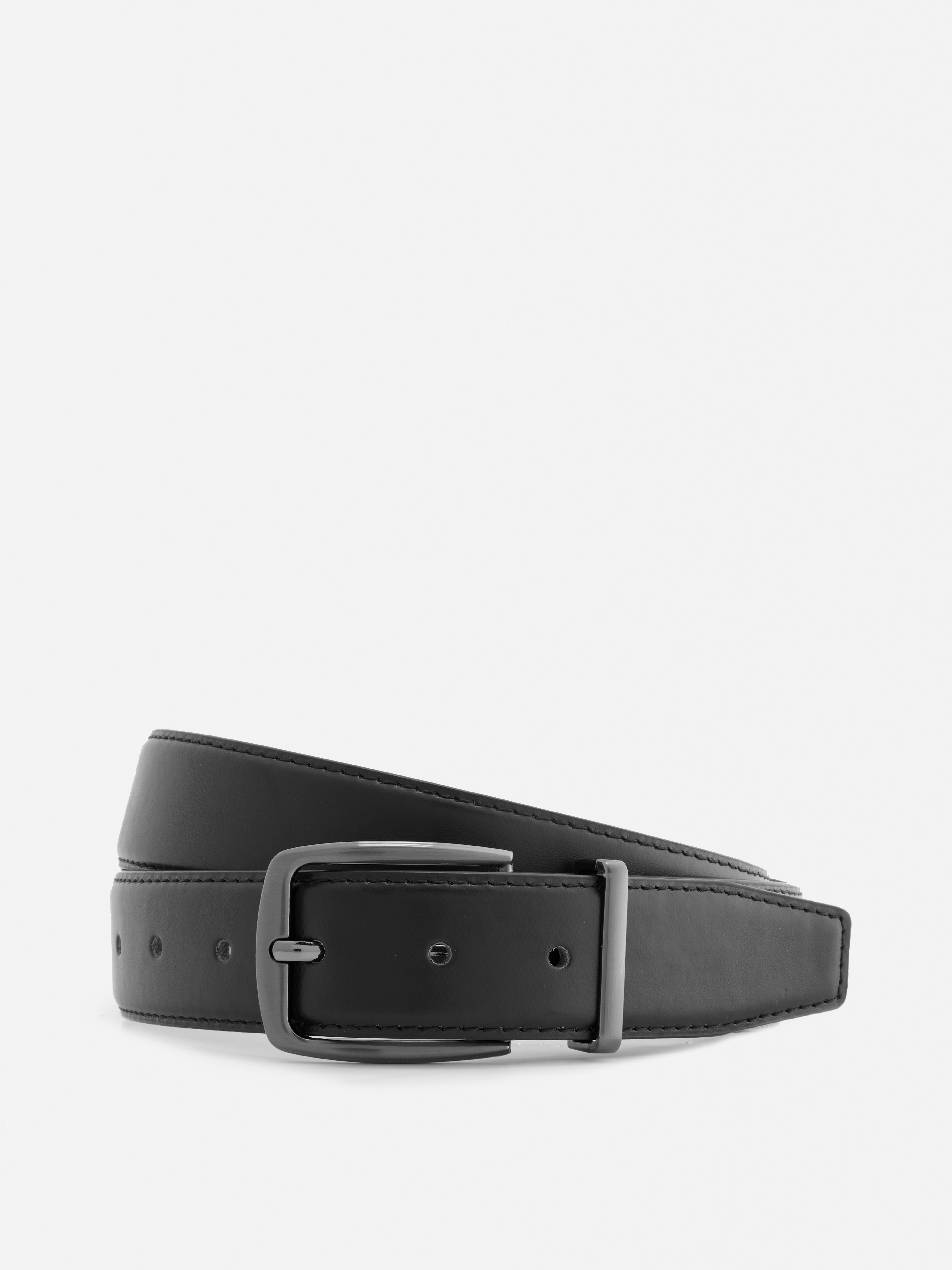Faux Leather Formal Belt
