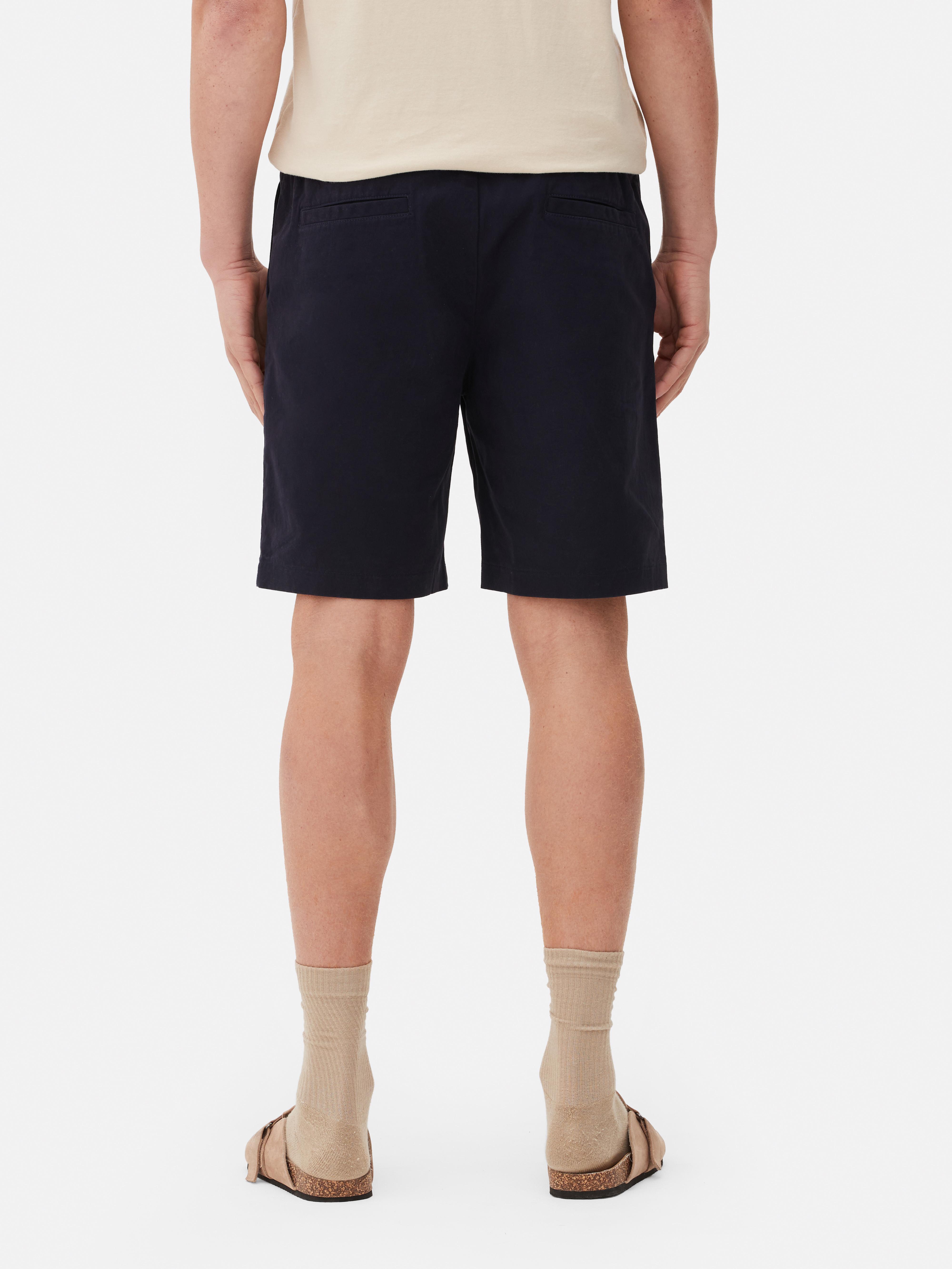 Drawstring Bermuda Shorts