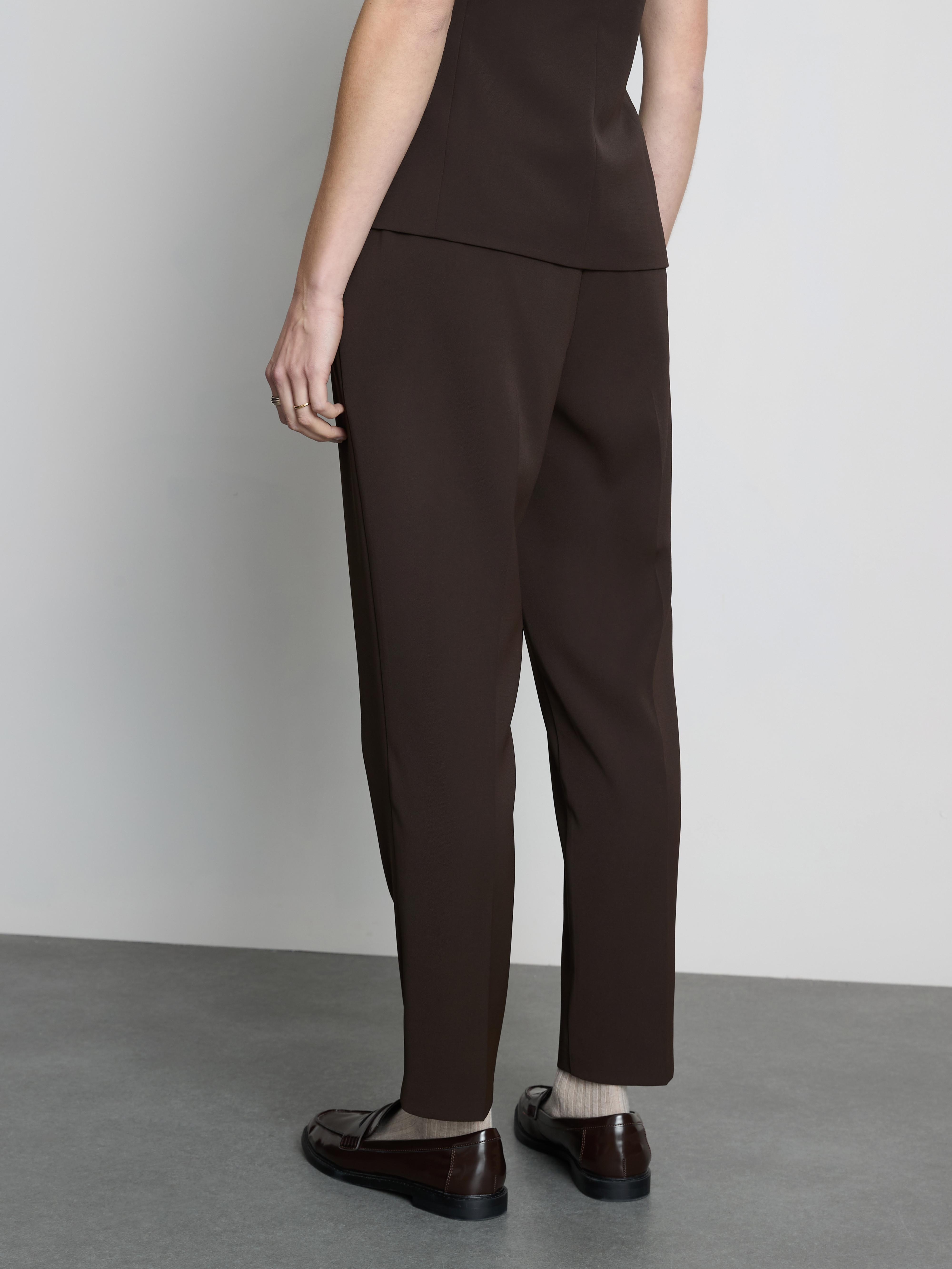 Slim Ankle-Grazer Pants