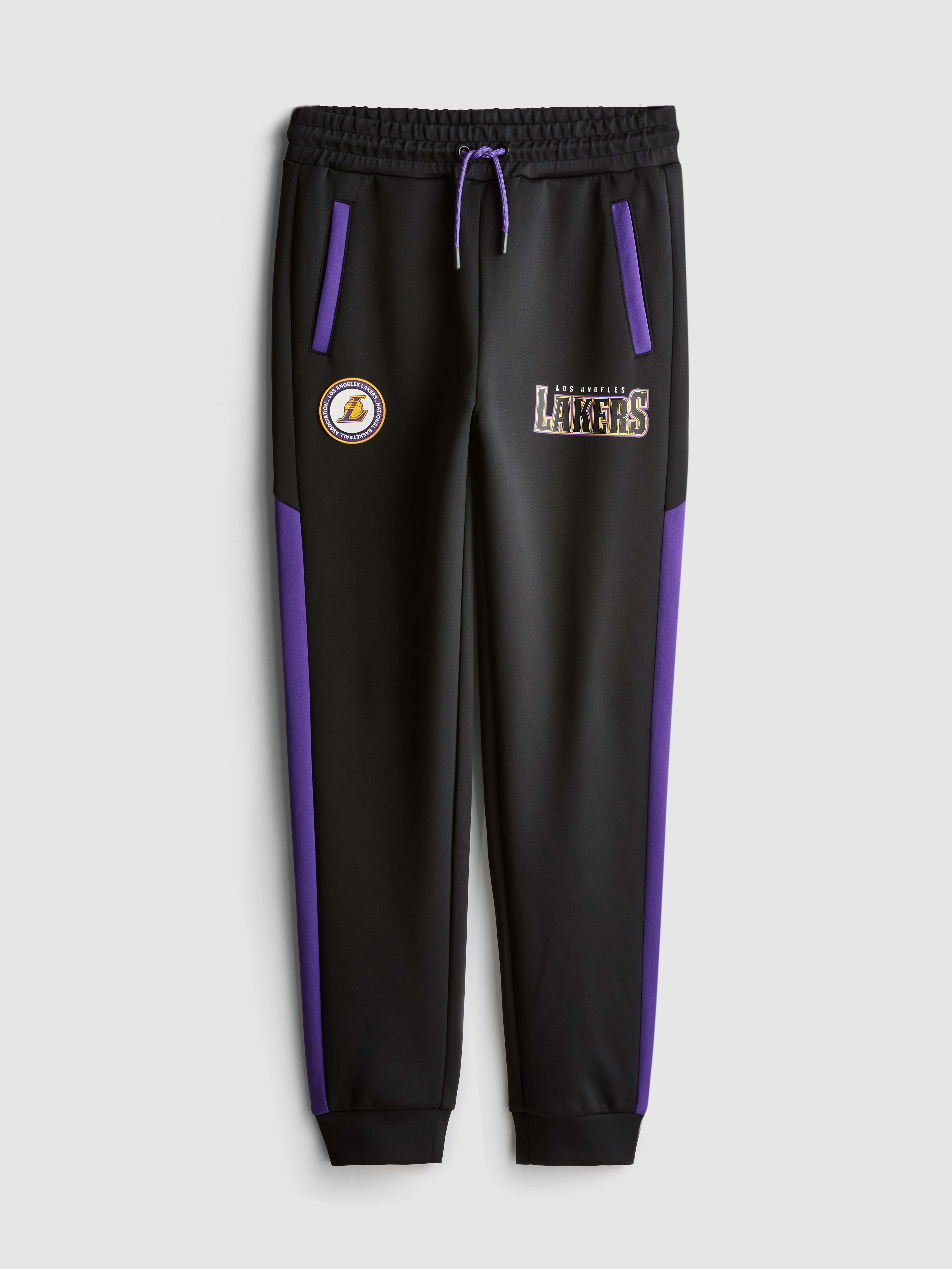 7-15yrs | NBA Los Angeles Lakers Cuffed Sweatpants
