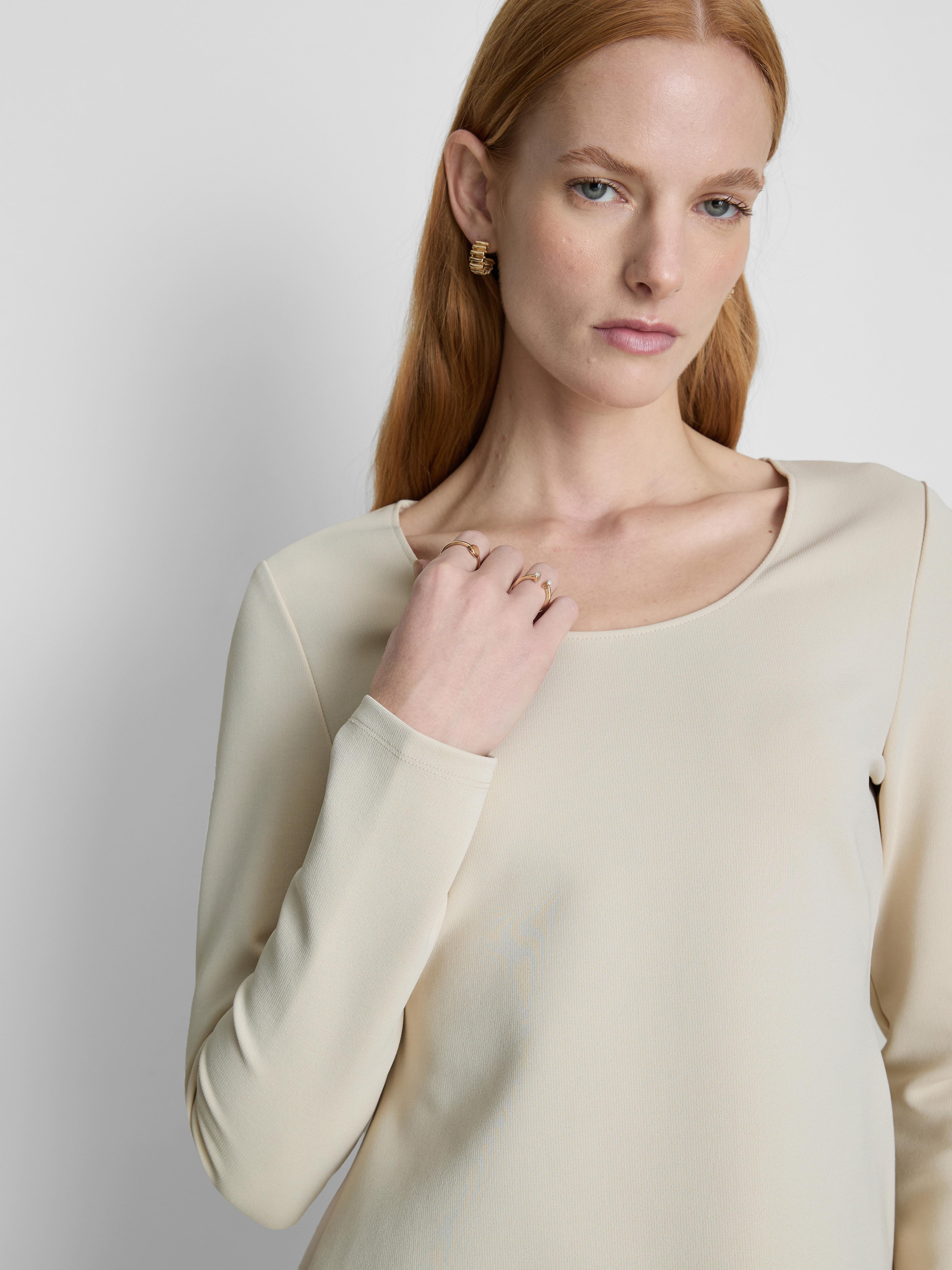 Paula Echevarría Compact Long Sleeve Top