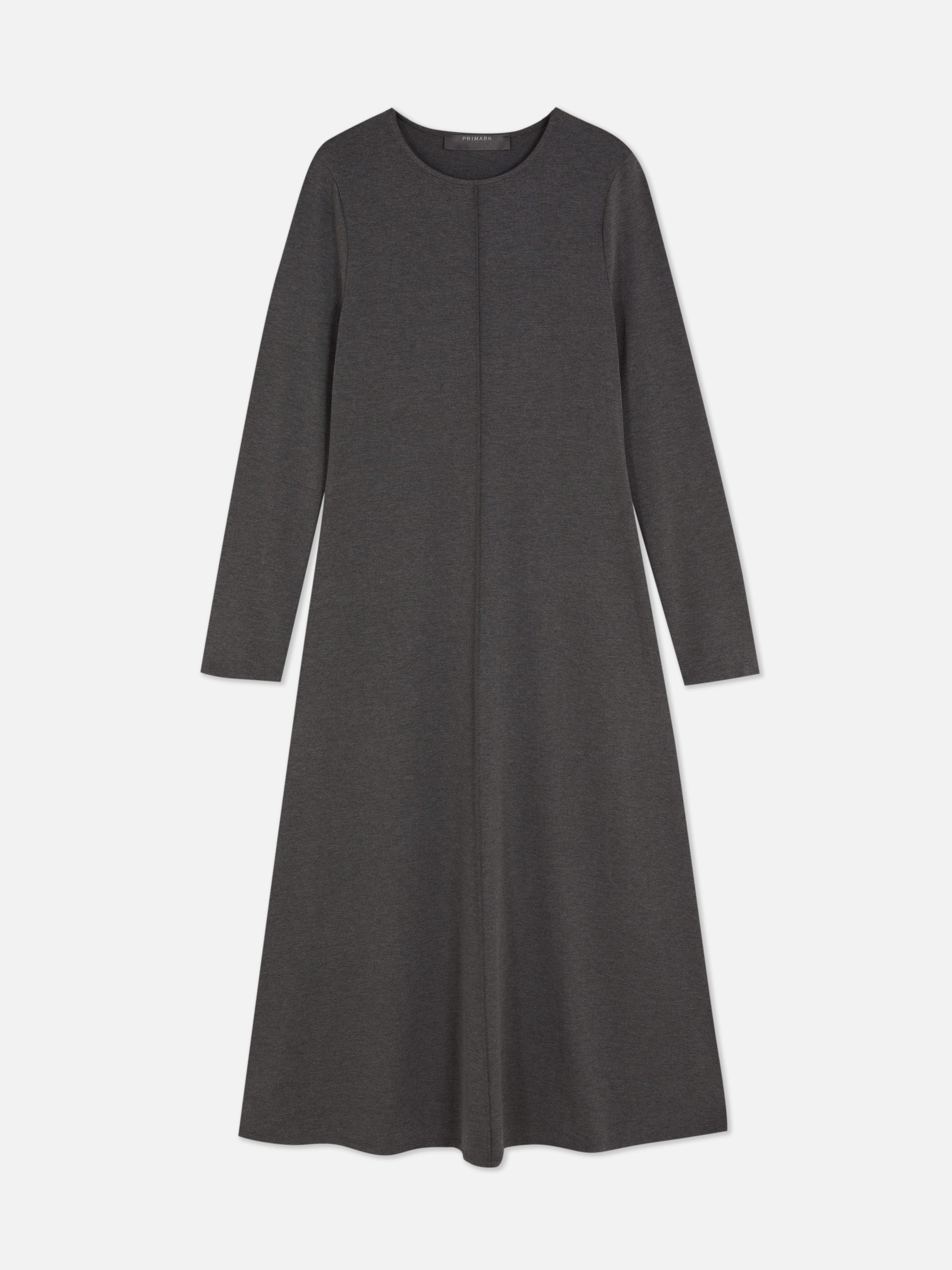 Paula Echevarría Vertical Seam Midi Dress