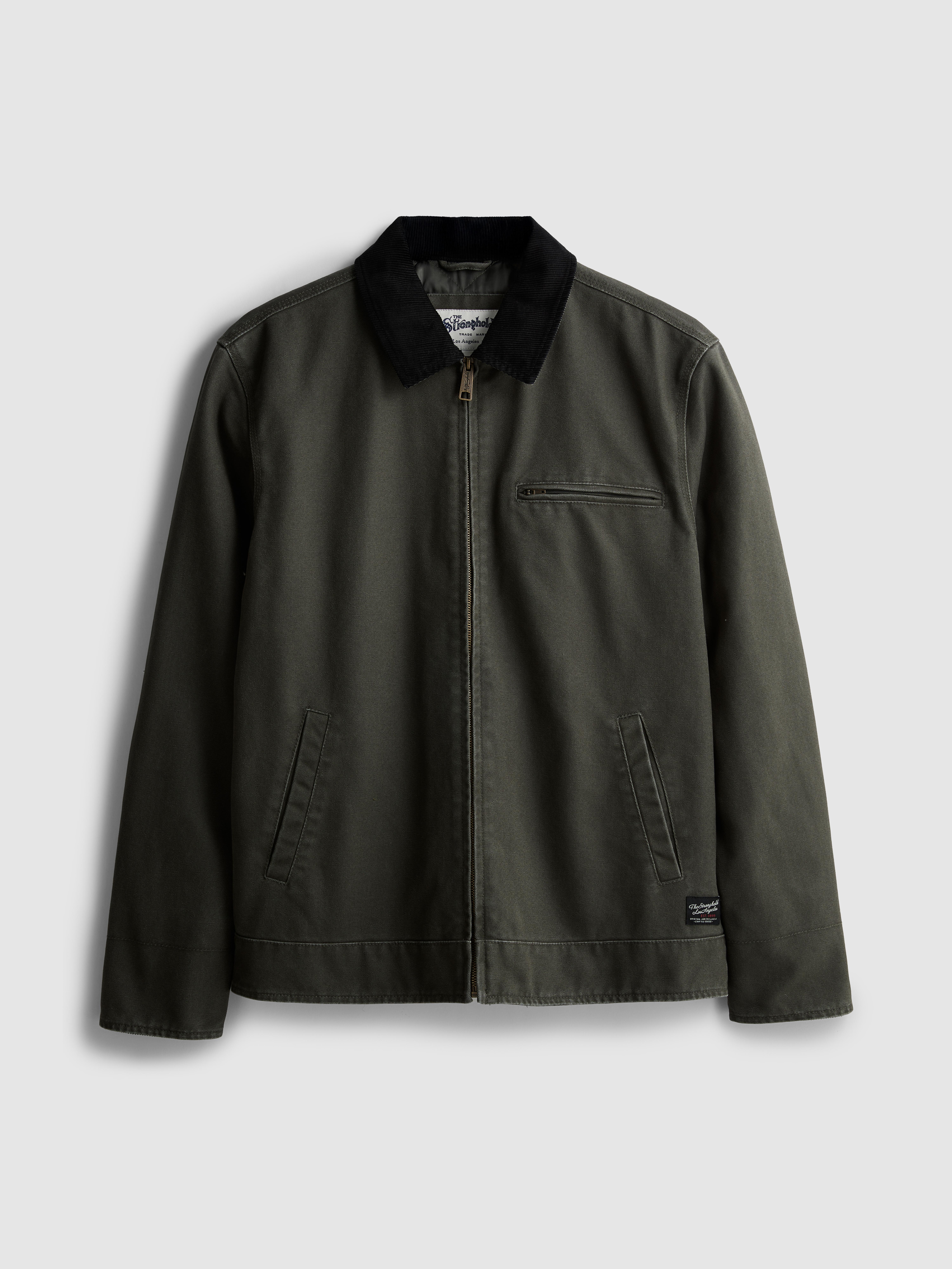 The Stronghold Zip-Up Canvas Jacket