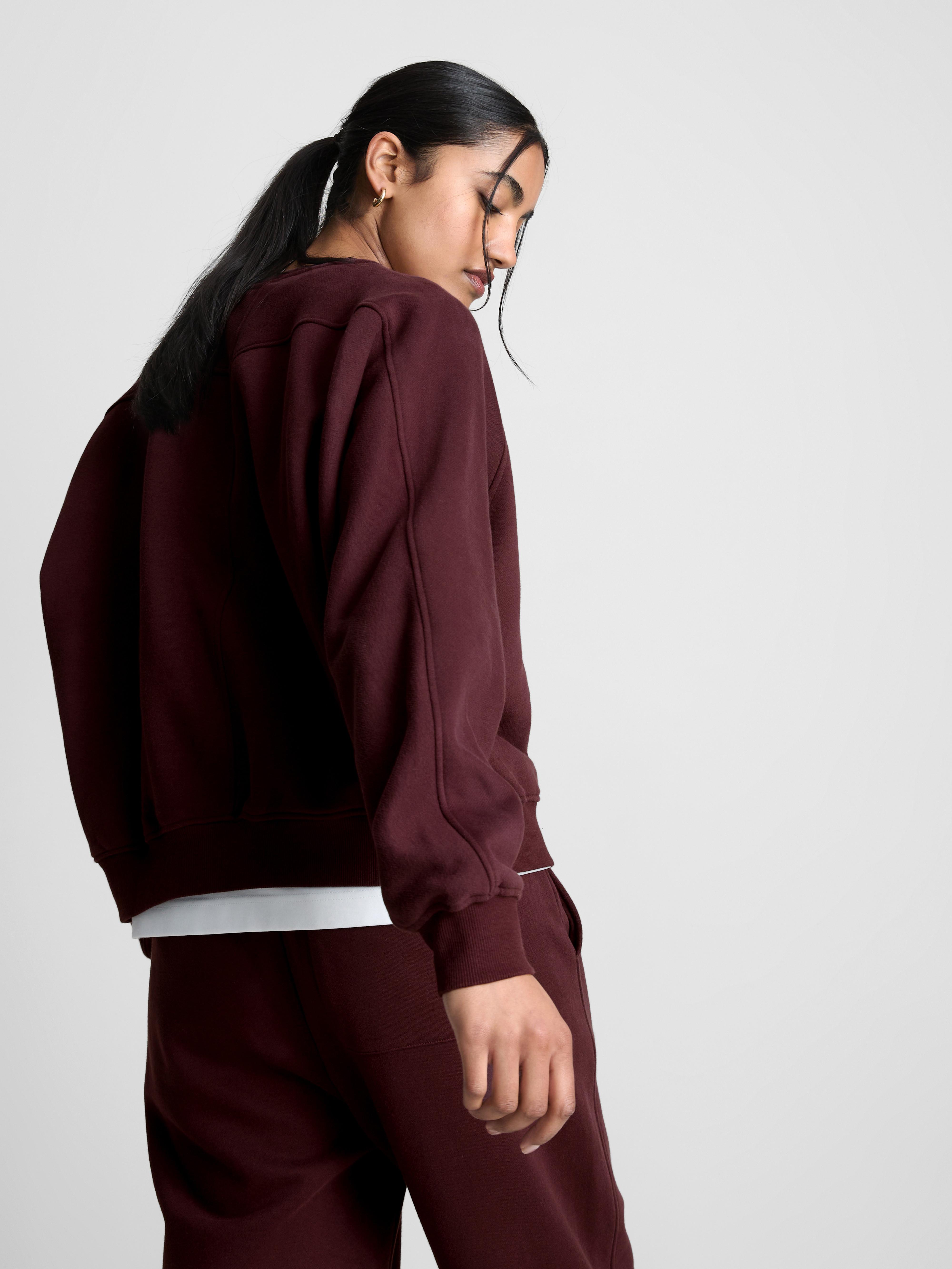 Cotton Rich Relaxed Sweatshirt