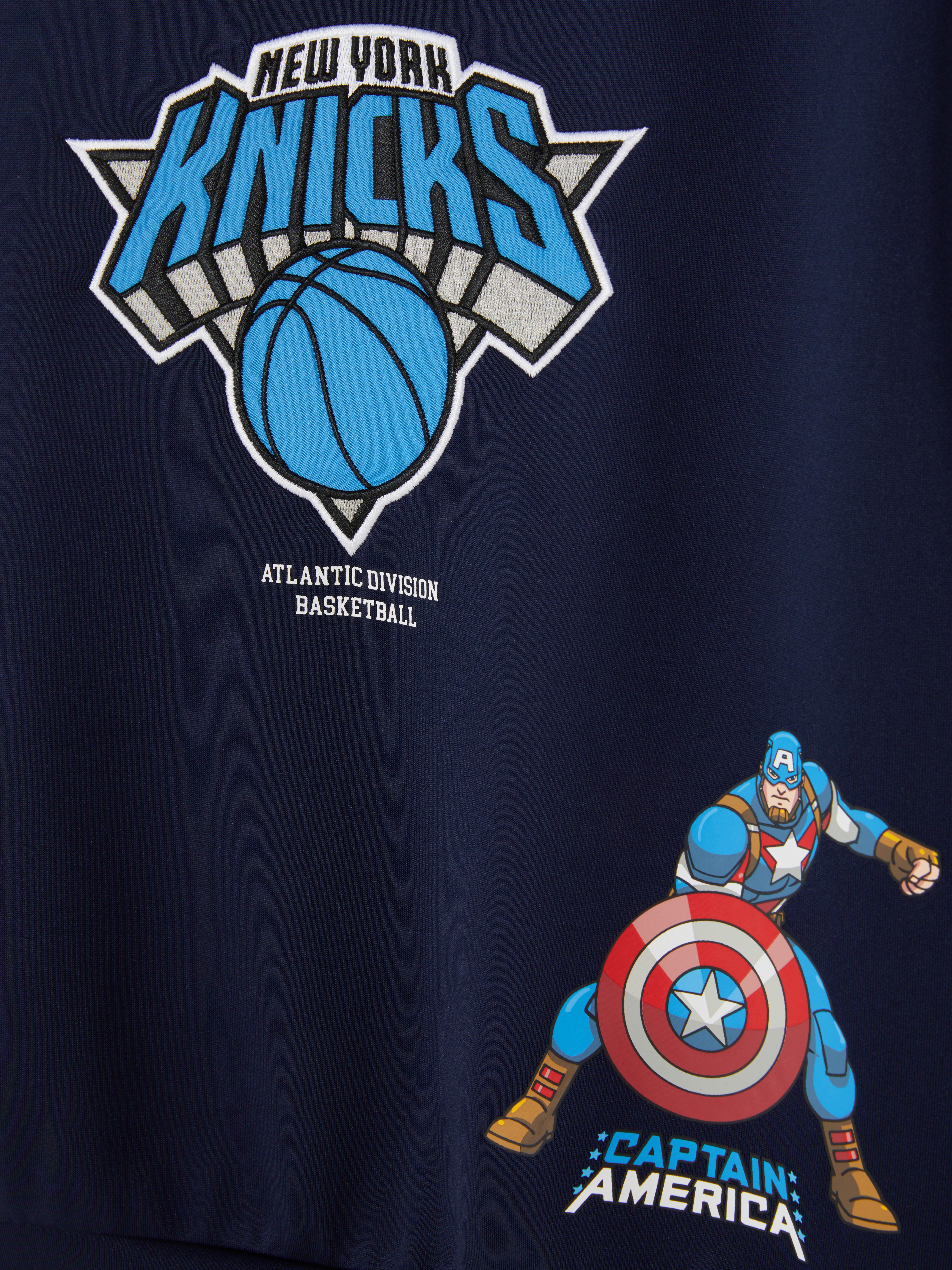 1.5-8yrs | New York Knicks X Captain America Sweatshirt