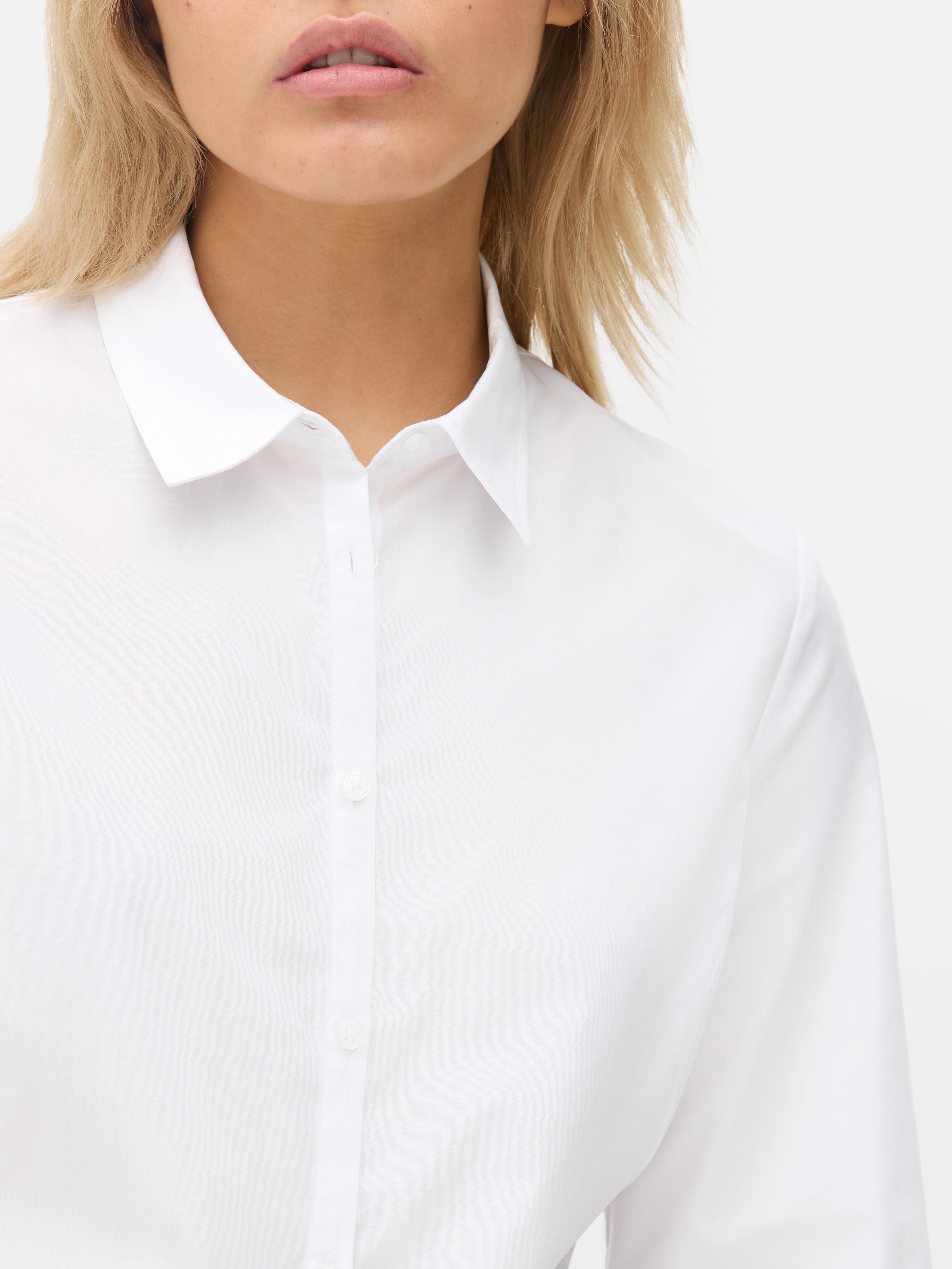 Cotton Blend Workwear Shirt