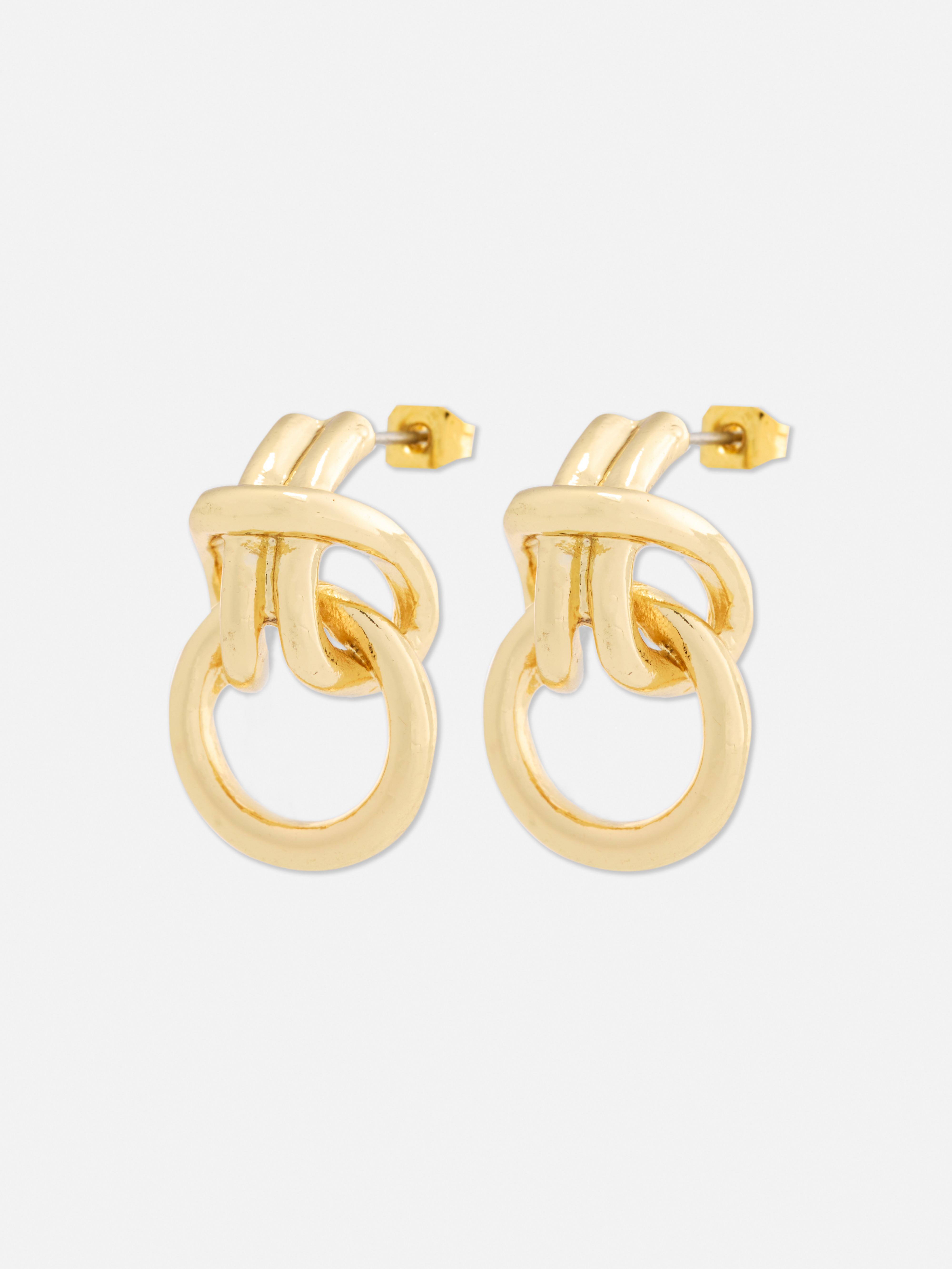 The Edit Door Knocker Stud Earrings