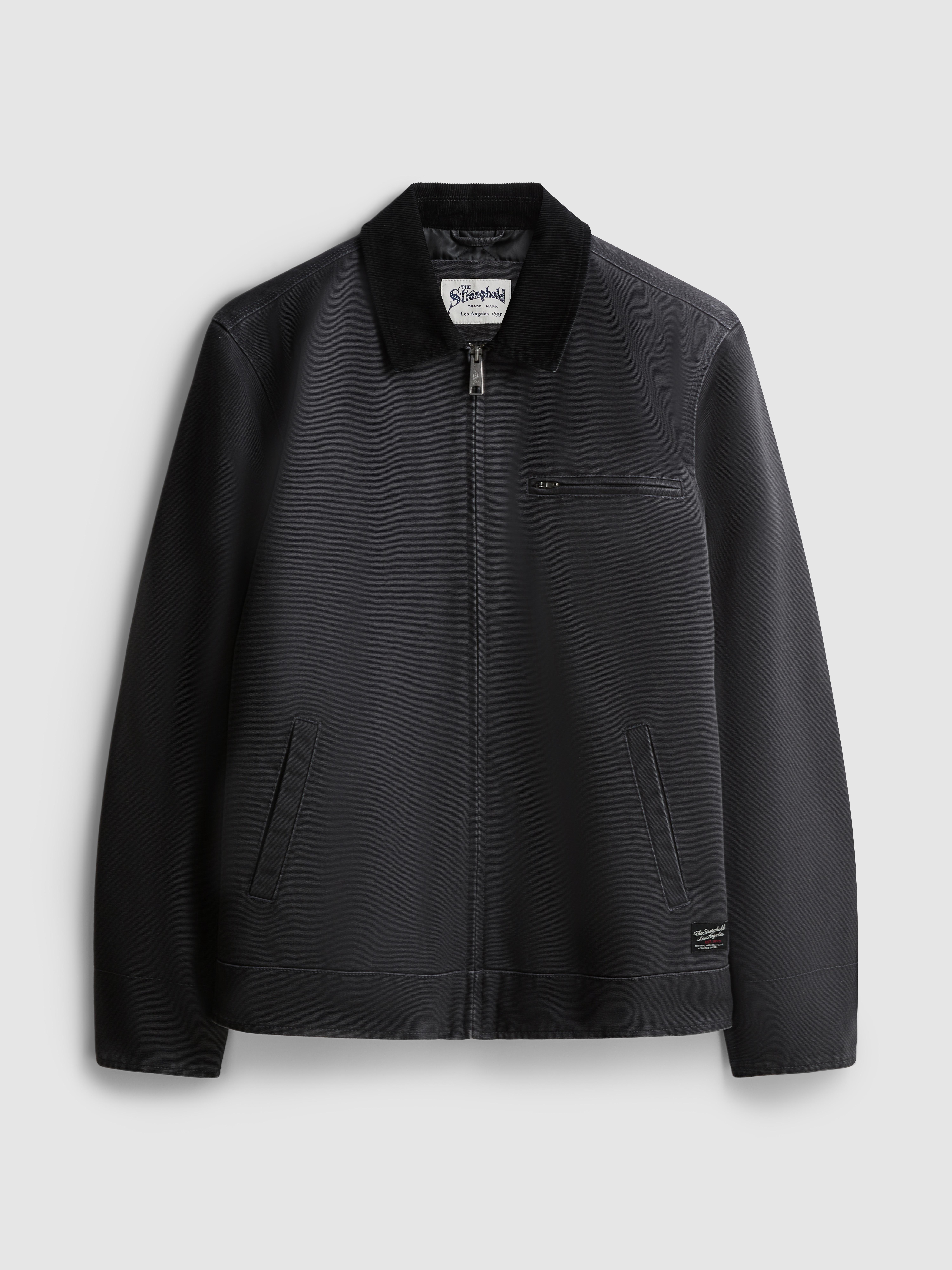 The Stronghold Zip-Up Canvas Jacket