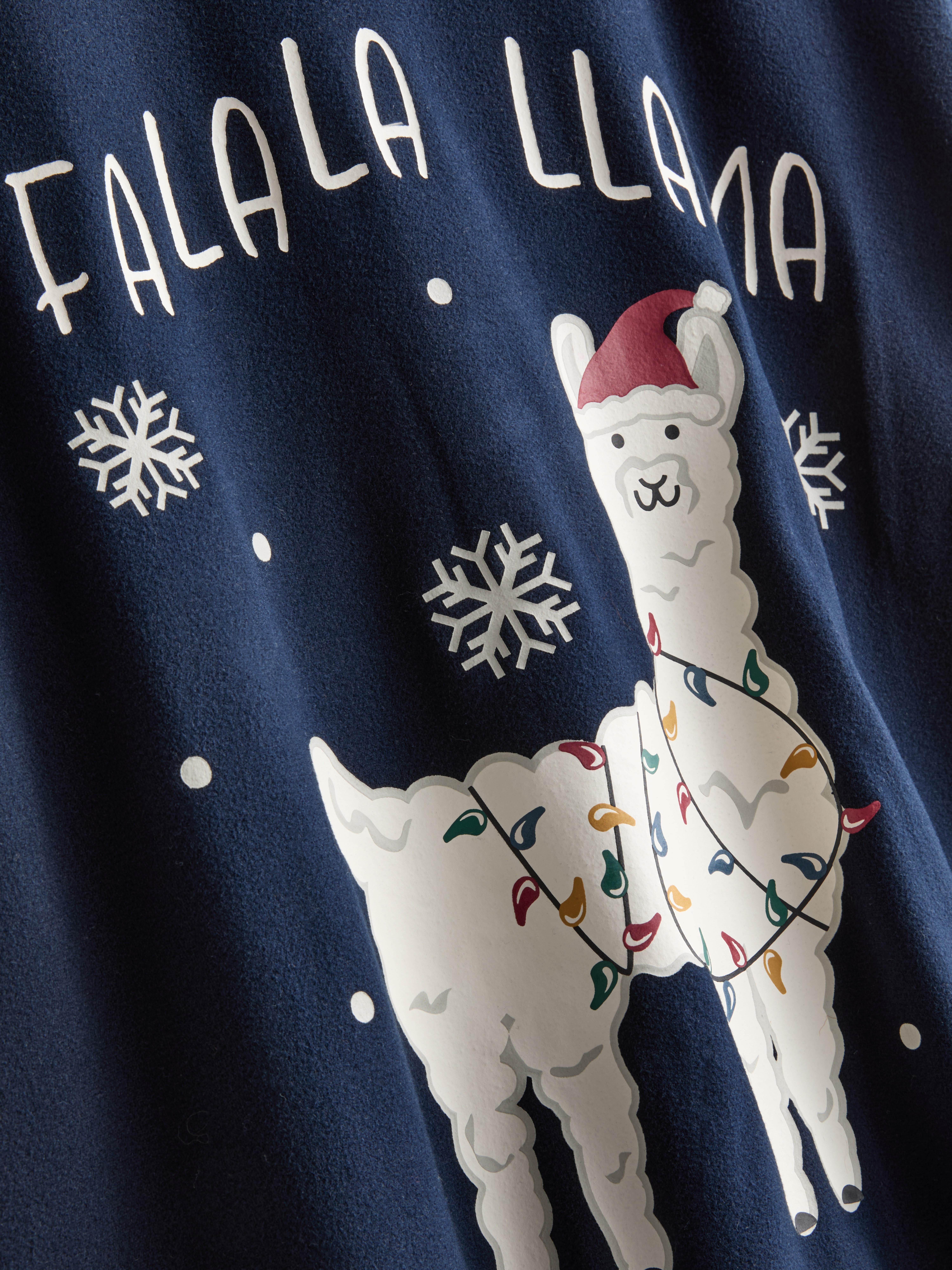Christmas Fa La La Llama Pajamas