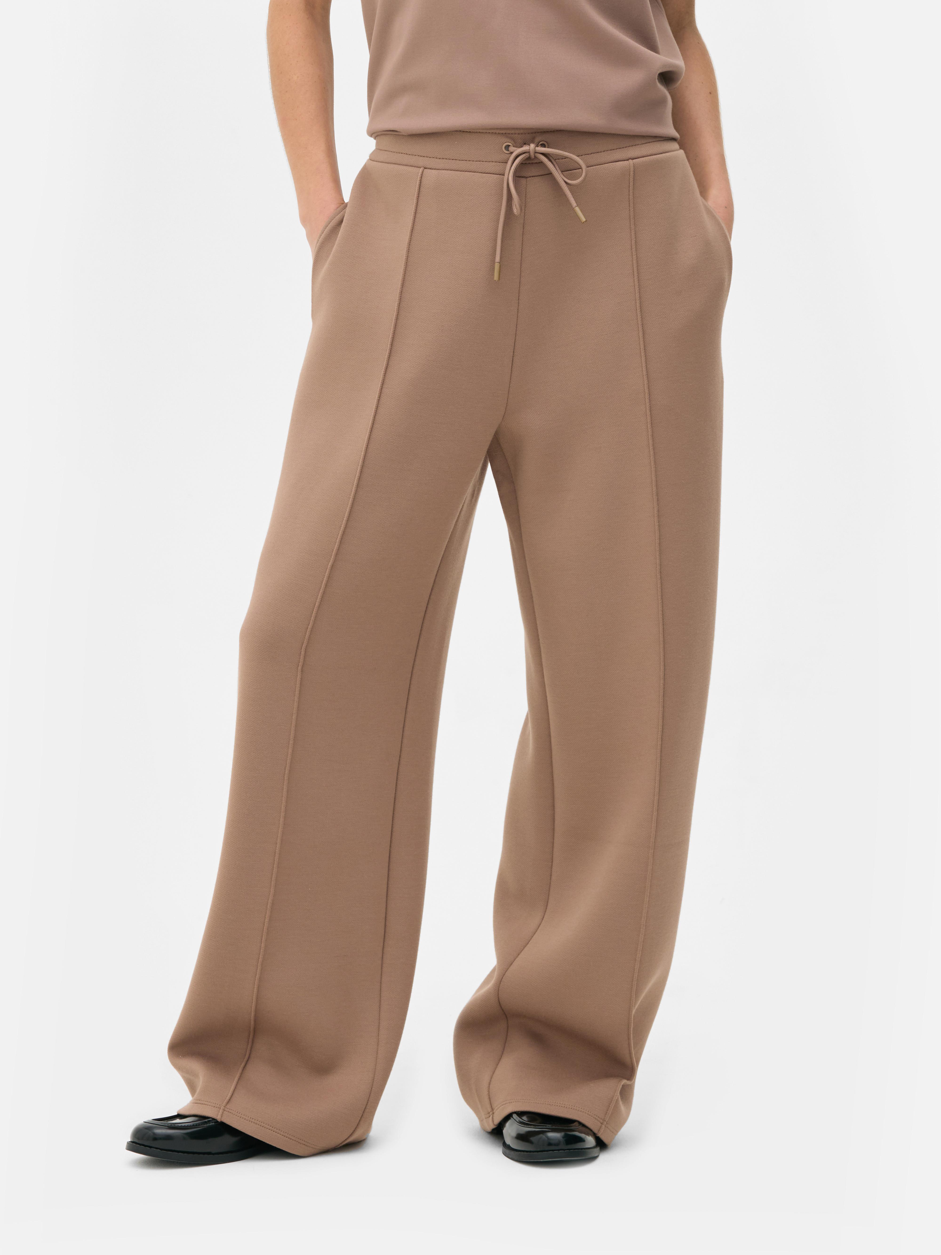 The Edit Relaxed Wide Leg Sweatpants